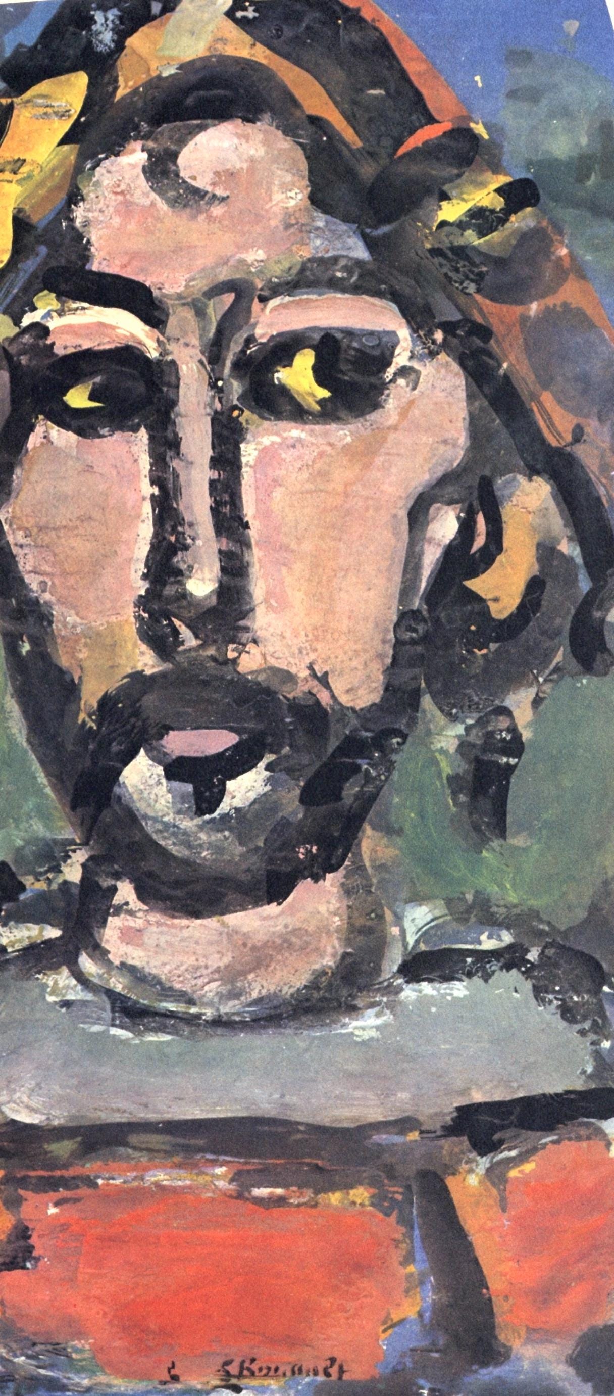 Georges Rouault, Composition, Divertissement, Limited Edition Lithograph