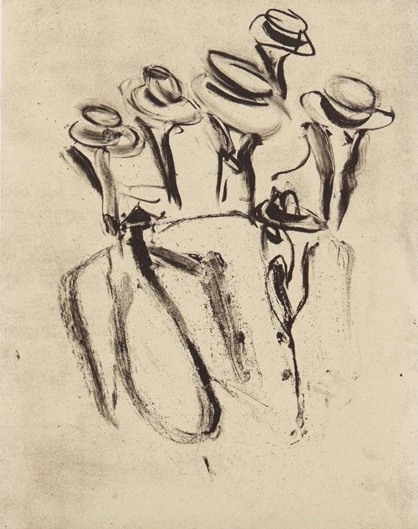 Willem de Kooning, Composition, Poems, Limited Edition Lithograph