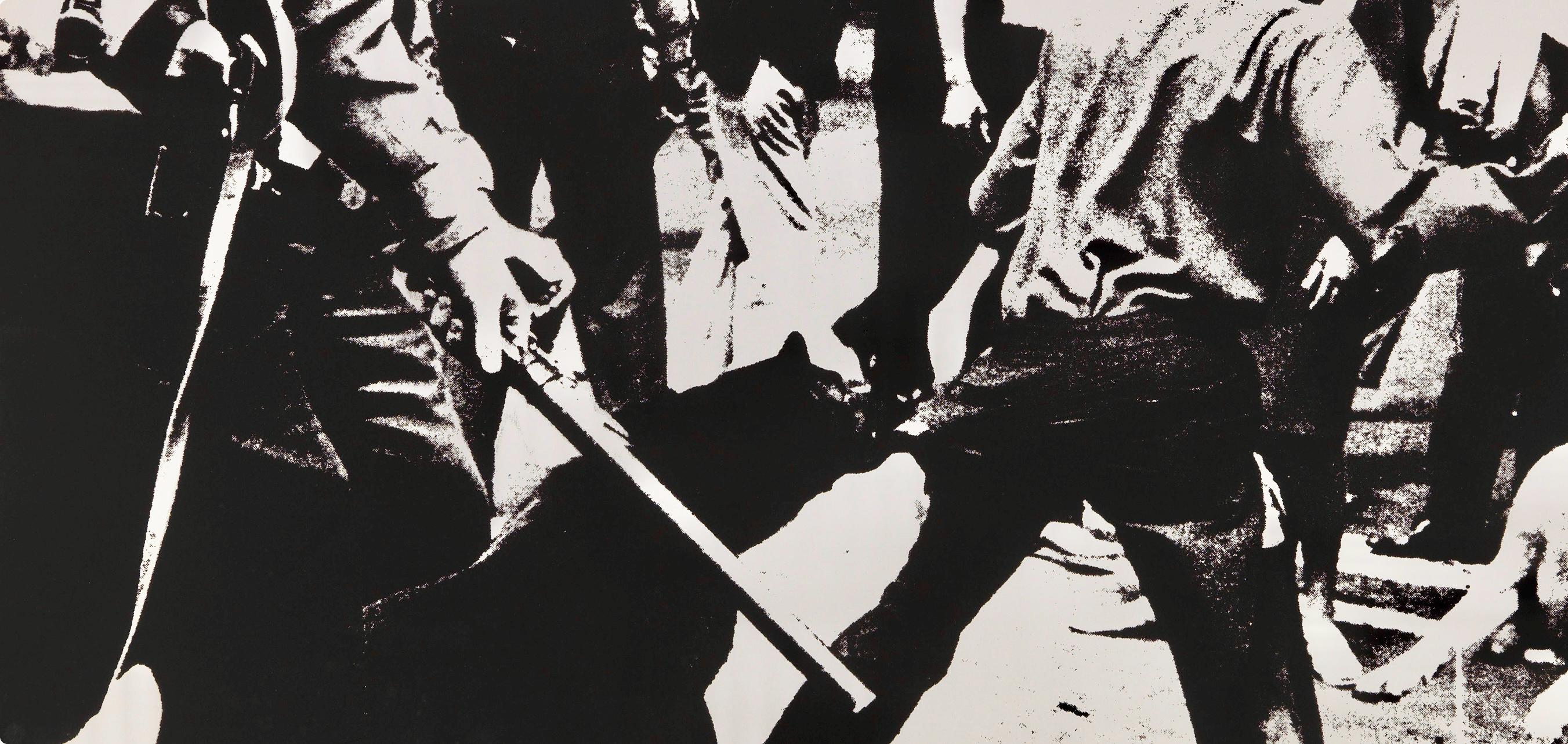 Andy Warhol, Birmingham Race Riot (Feldman/Schellmann II.3), X + X, Ten Works by Ten Painters, Limited Edition Silkscreen