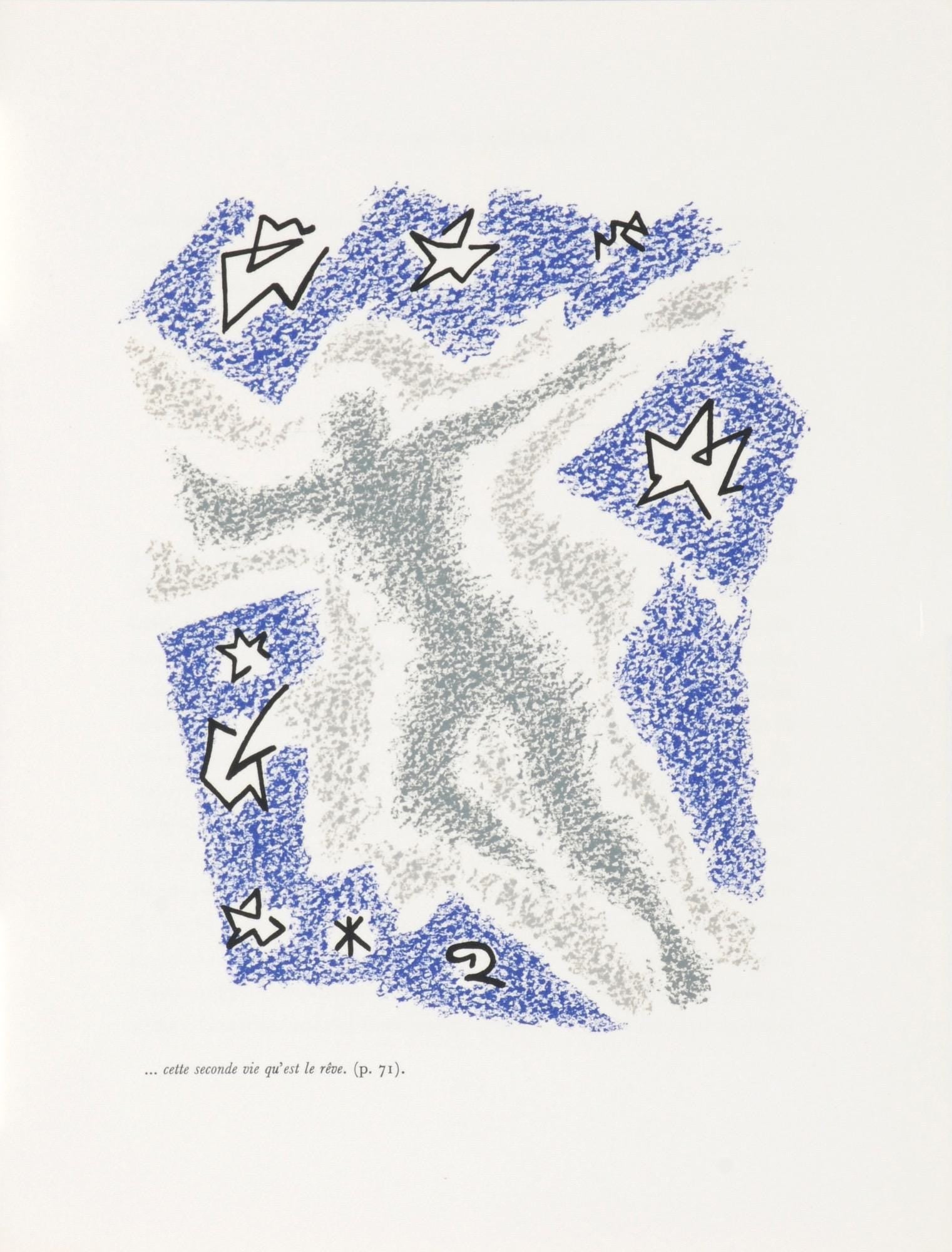 André Masson, Composition (Cramer 97), Une Étoile de Craie, Limited Edition Lithograph
