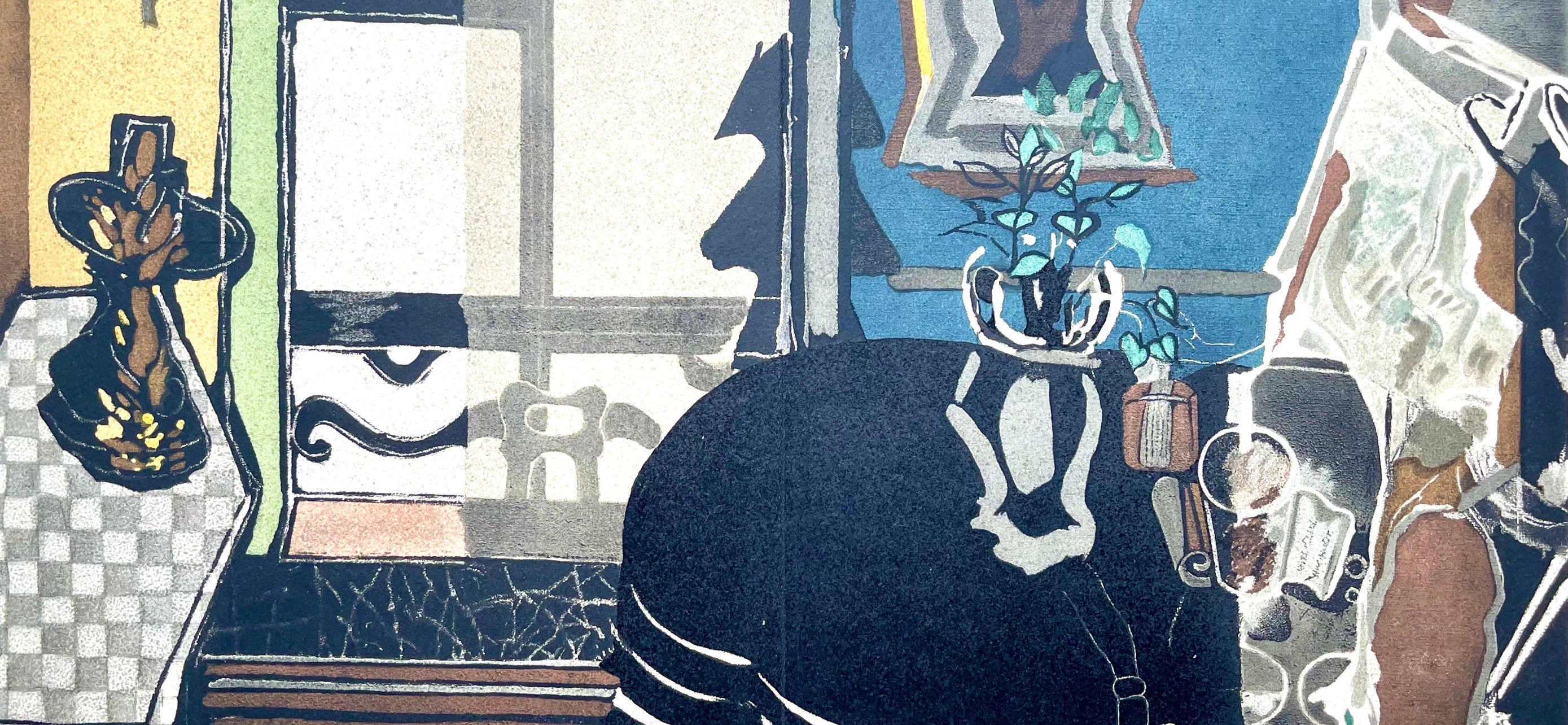 Georges Braque, Intérieur a la Table noire, Une Aventure Méthodique