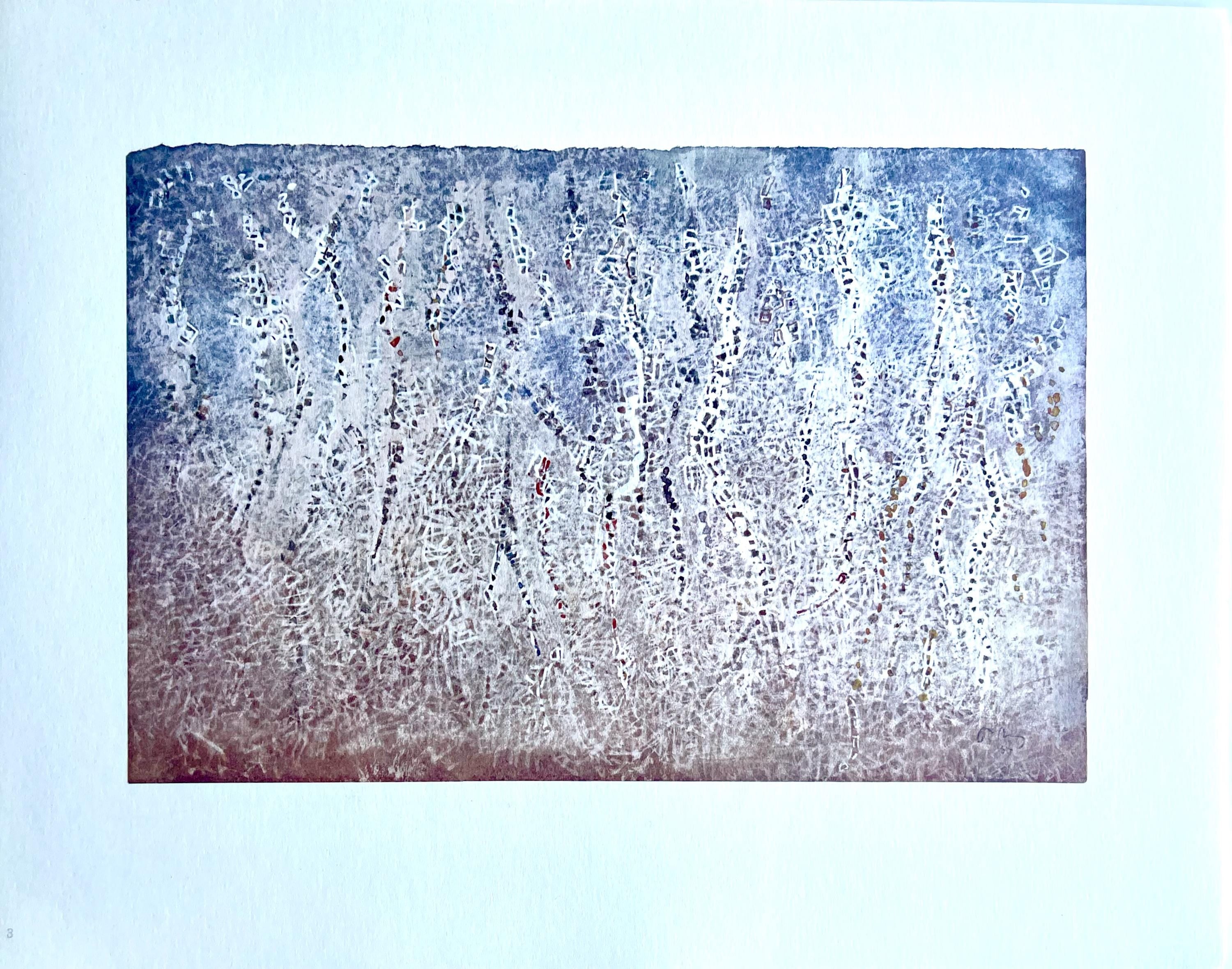 Mark Tobey, Composition, Mark Tobey, Peintres d'aujourd'hui, Limited Edition Lithograph