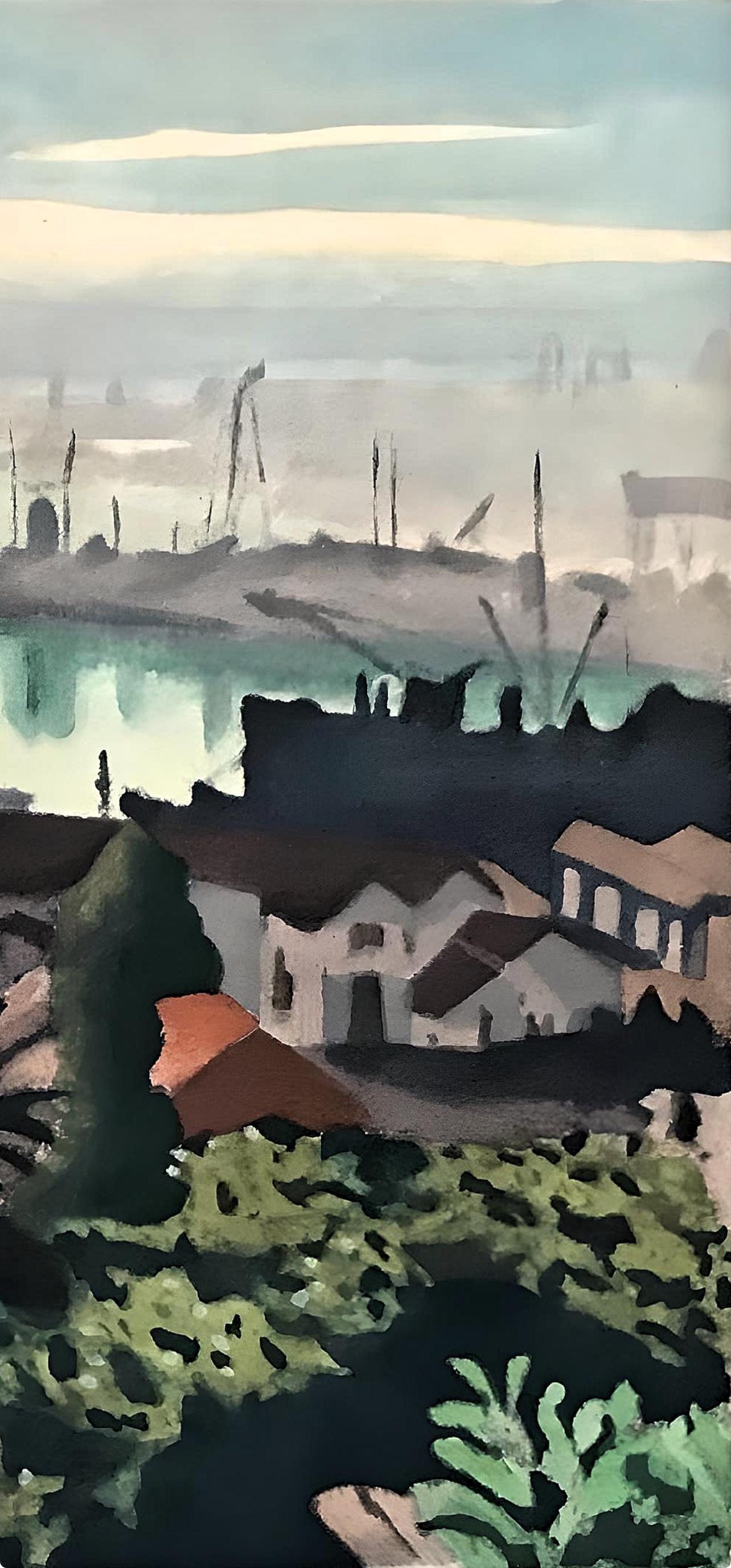 Albert Marquet, Composition, Présence de Marquet, Limited Edition Lithograph