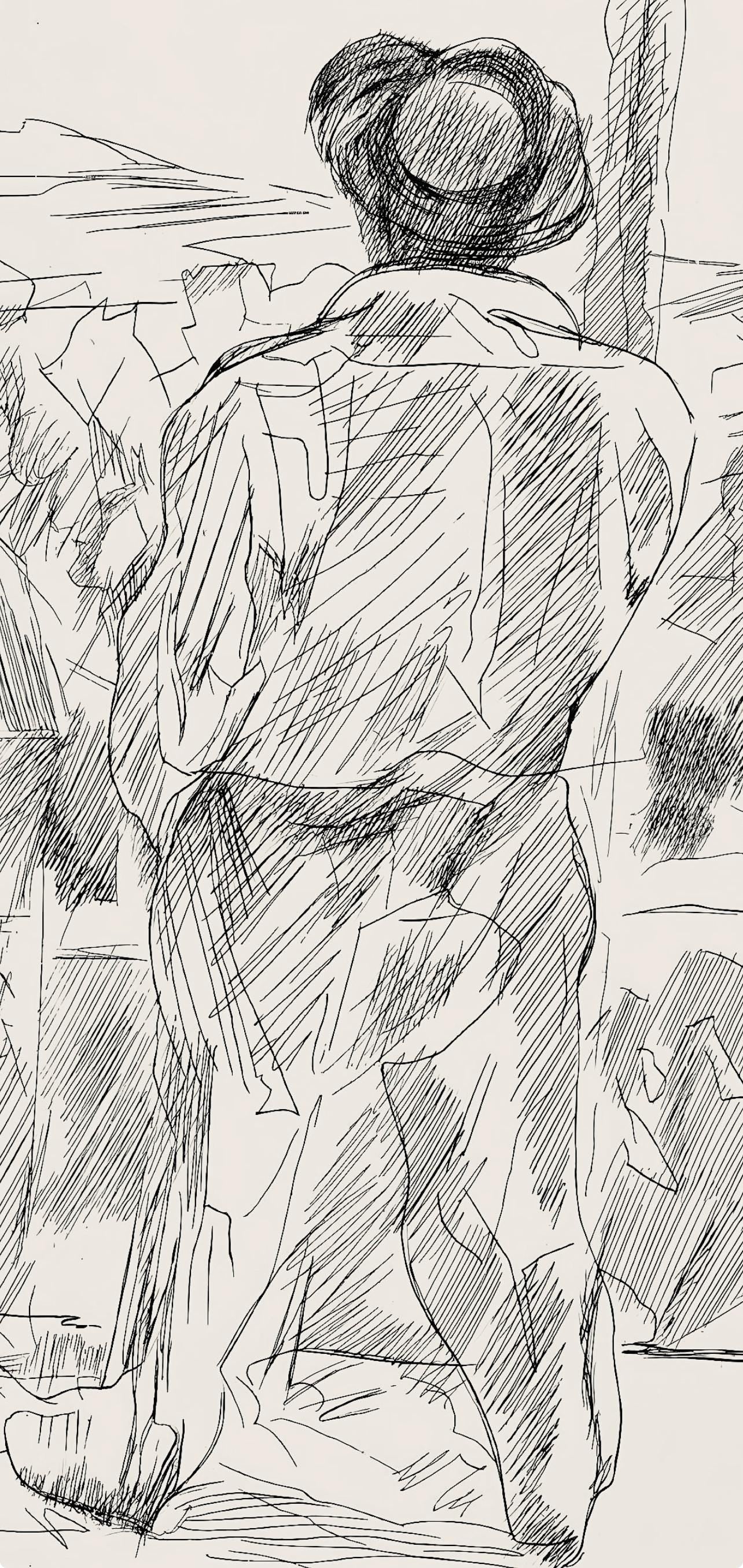 Jacques Villon, Composition (Ginestet/Pouillon 42-64), Hésiode, Les Travaux et les Jours, Limited Edition Etching