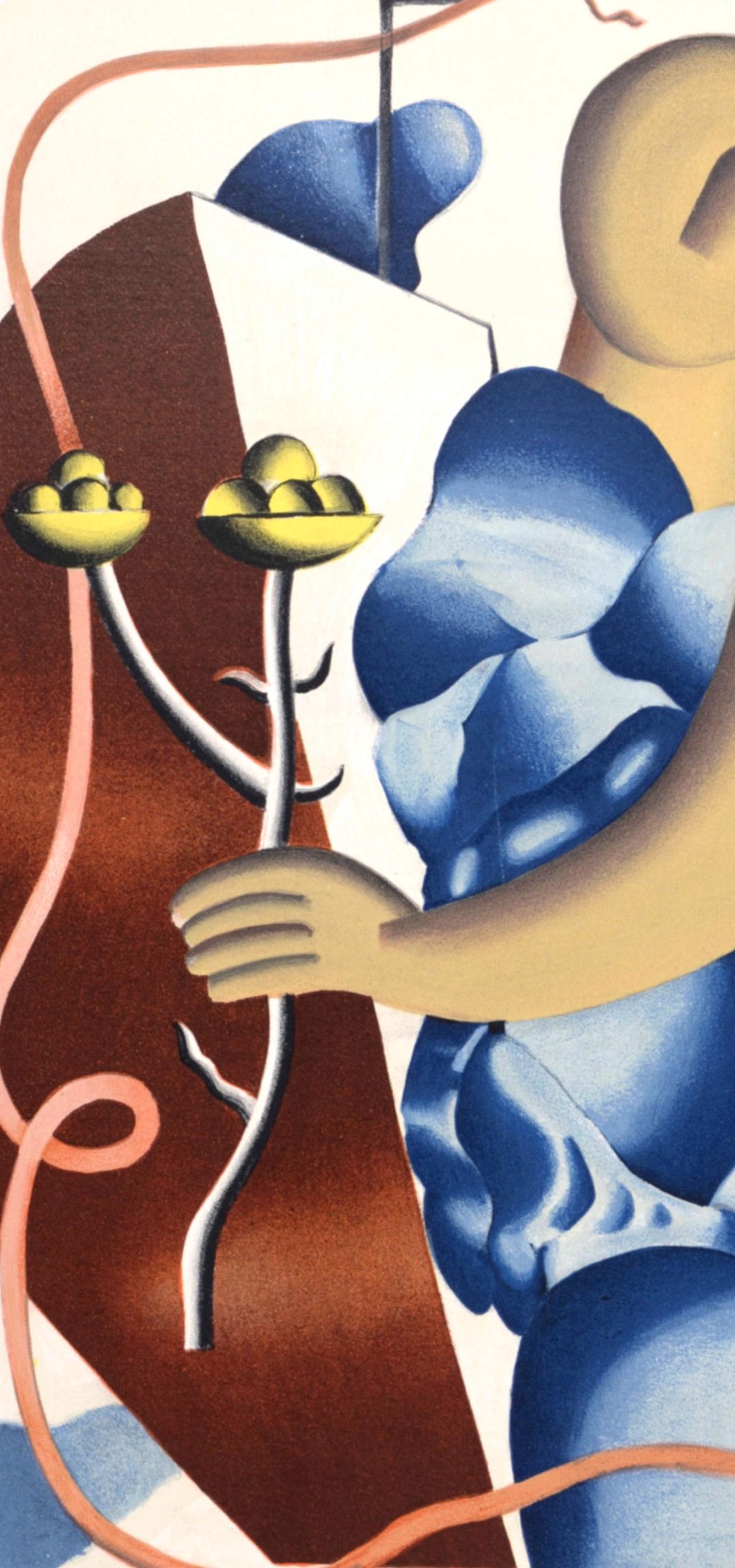 Fernand Léger, Composition, Derrière le miroir, Limited Edition Lithograph