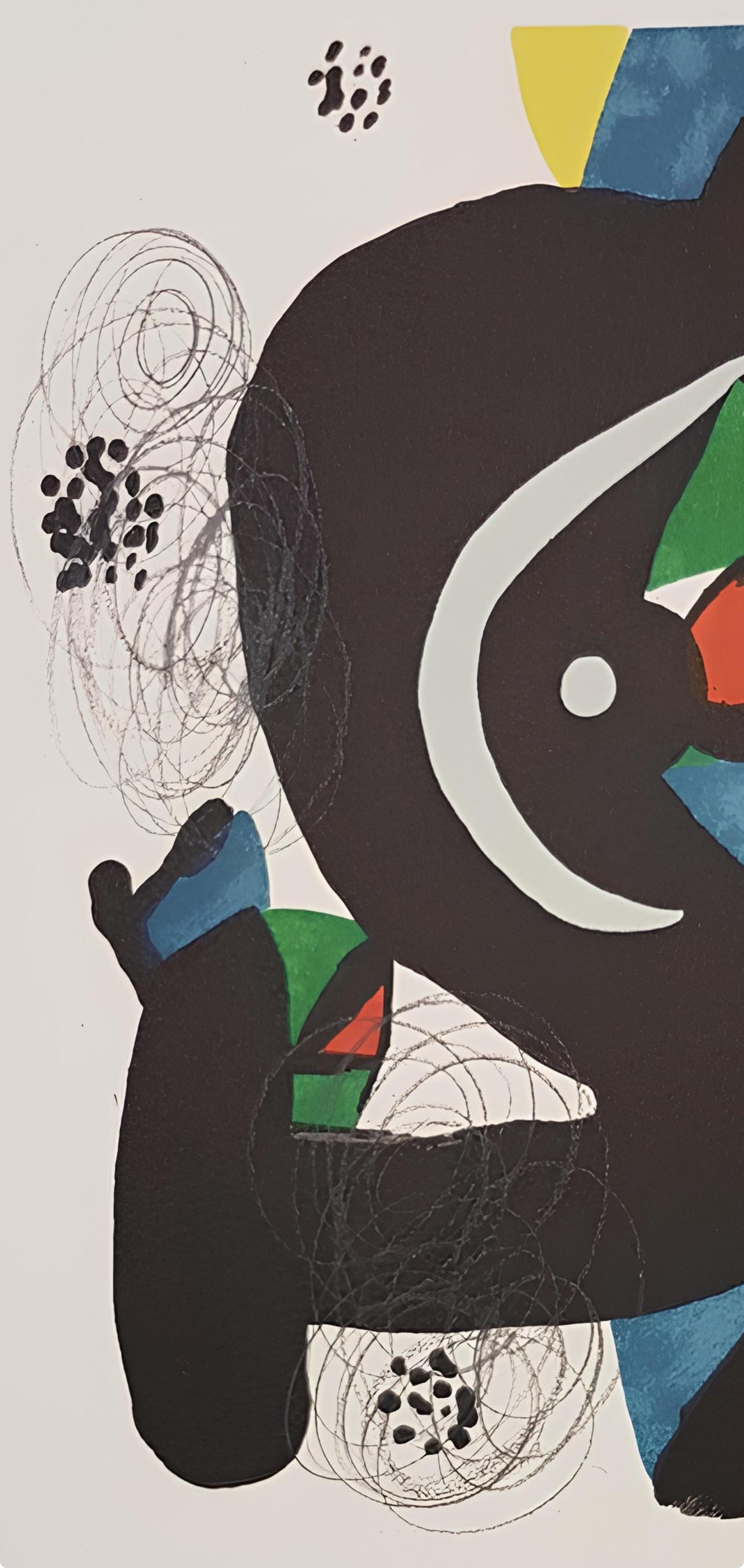 Joan Miró, Composition (Mourlot 1212-1225; Cramer 248), La mélodie acide, Limited Edition Lithograph