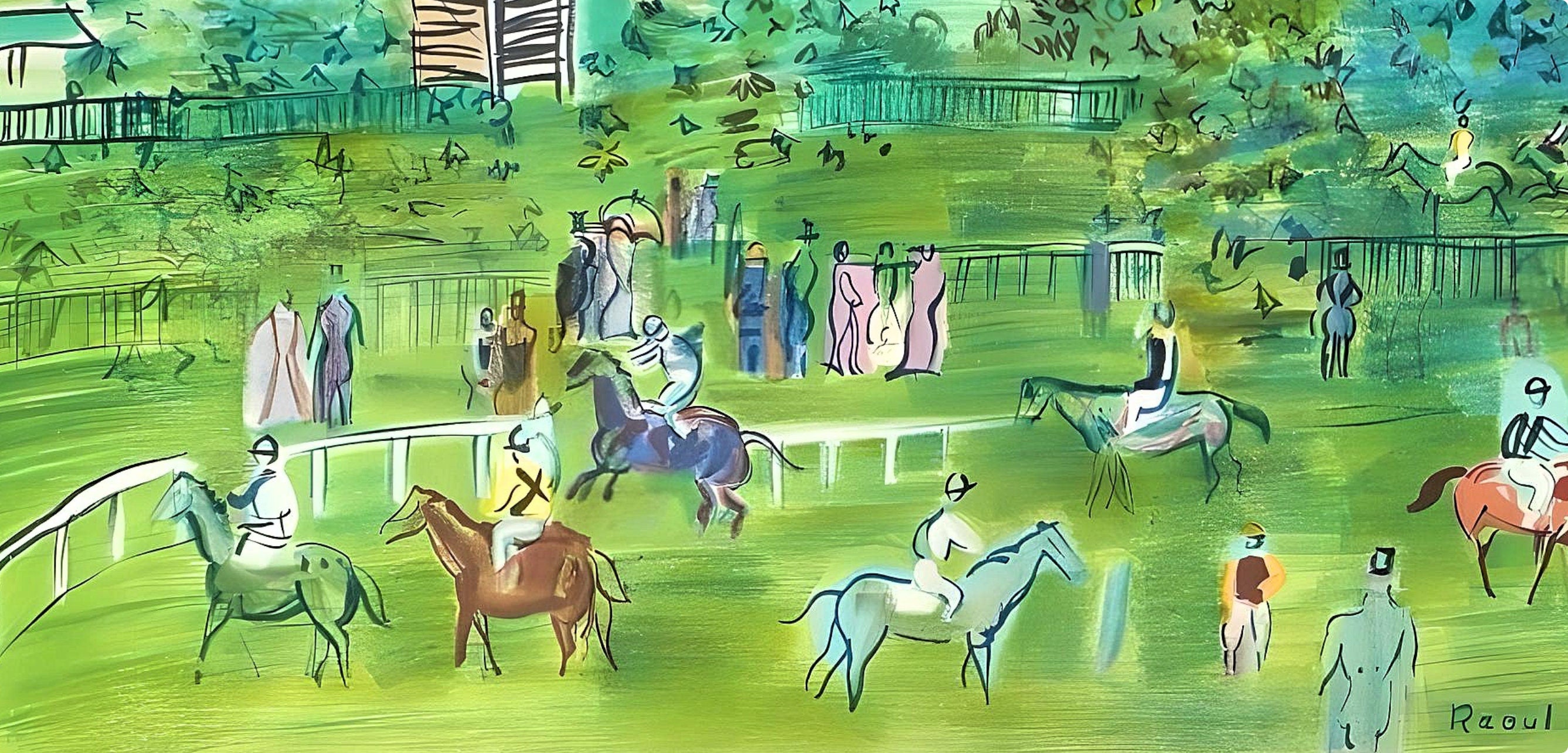 Raoul Dufy, Ascot, Raoul Dufy, Collection Pierre Lévy, Limited Edition Lithograph
