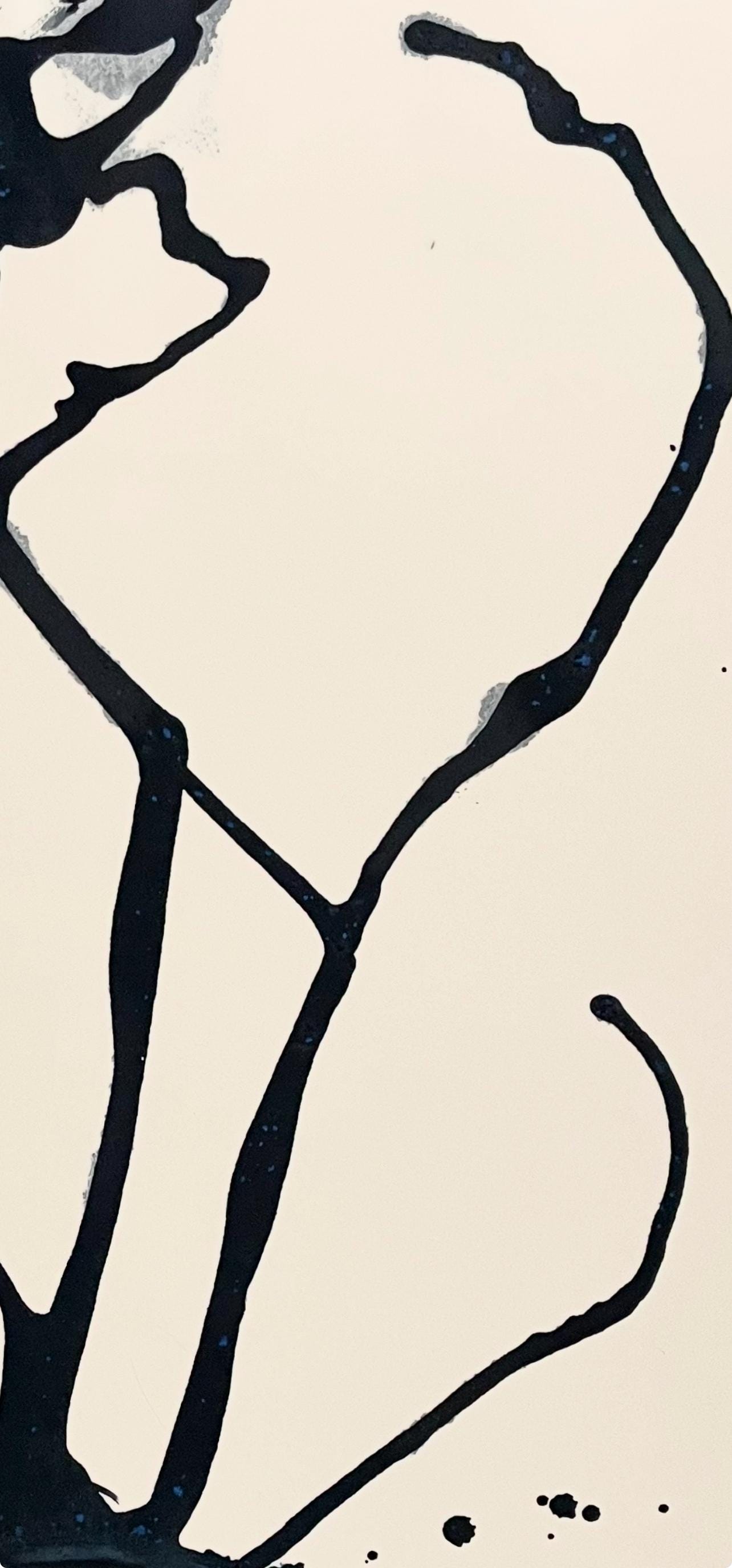 Dale Chihuly, Composition, Ikebana Series, Original Painting
