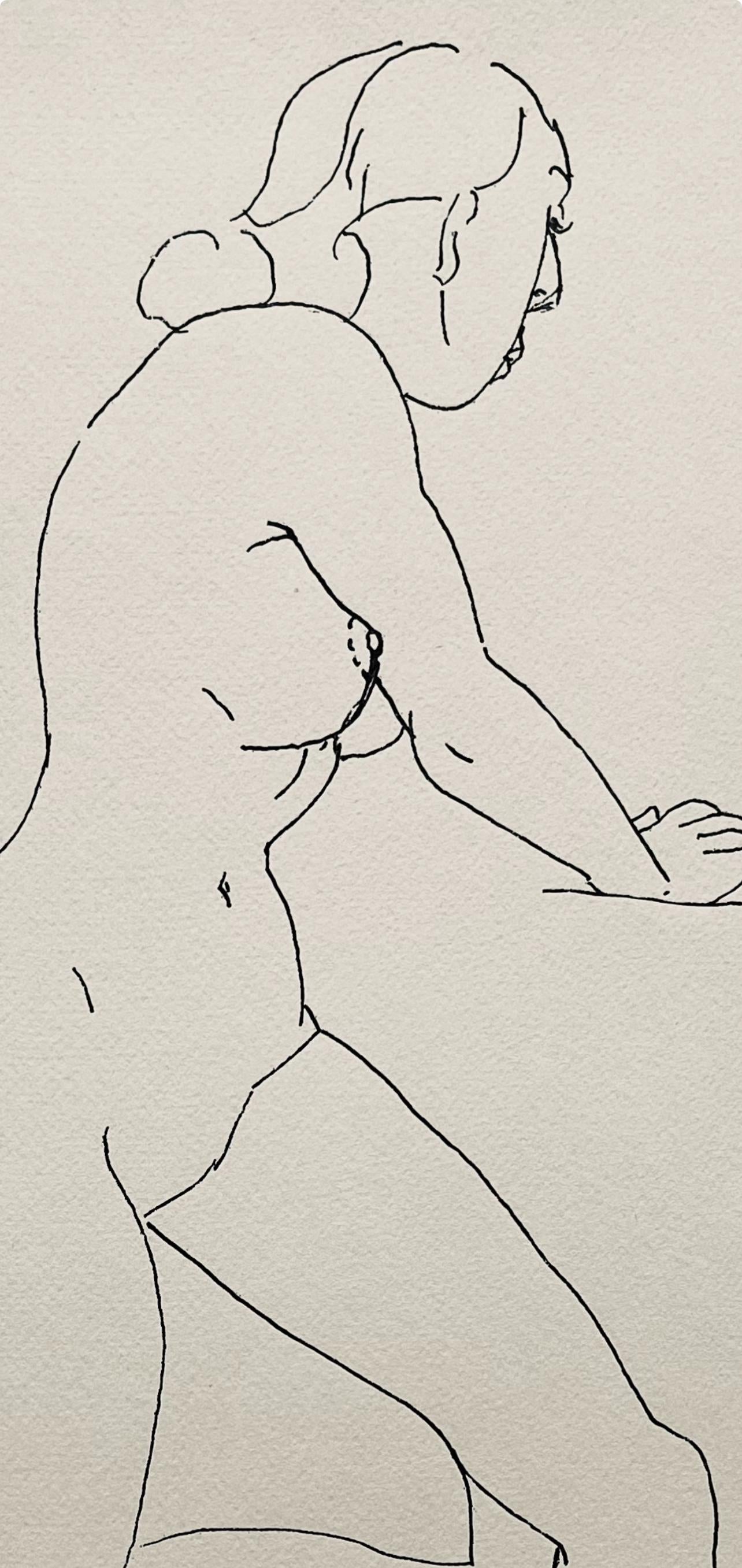 Henry Strater, Composition, 24 Drawings by Henry Strater, Limited Edition Lithograph