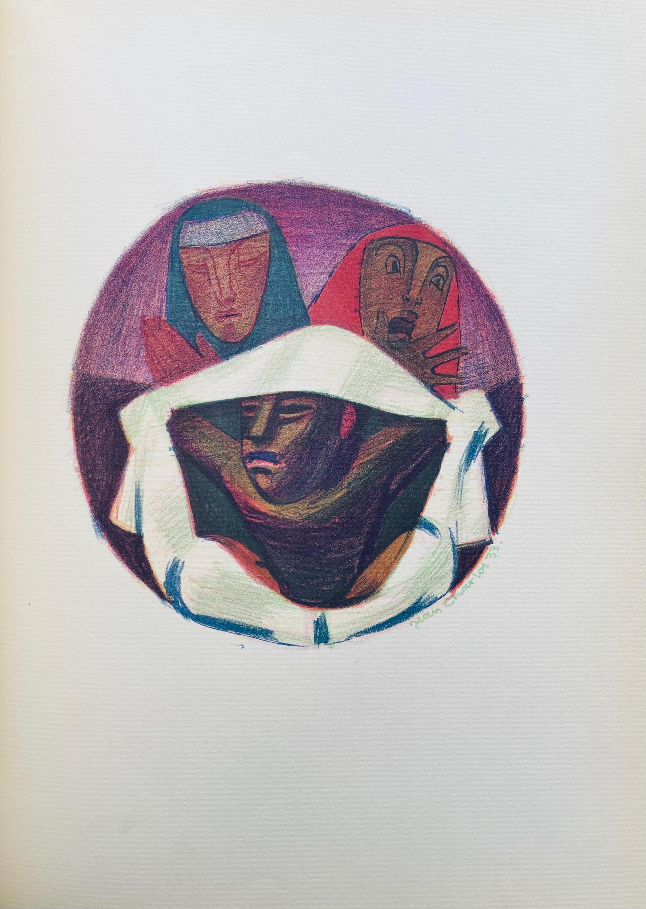 Jean Charlot, Composition, Limited Edition Lithograph