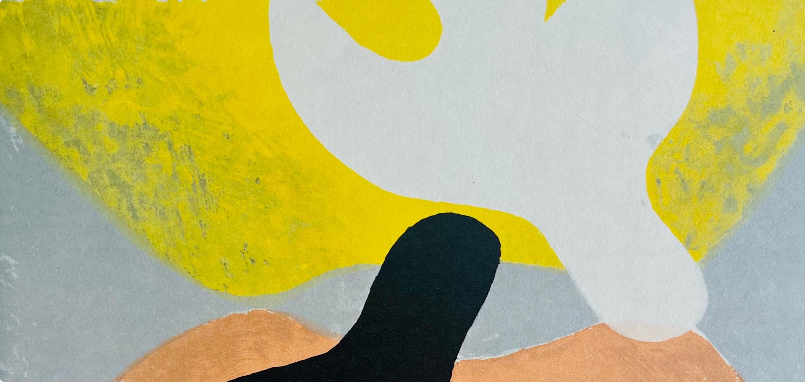 Georges Braque, Composition, Derrière le miroir, Limited Edition Lithograph
