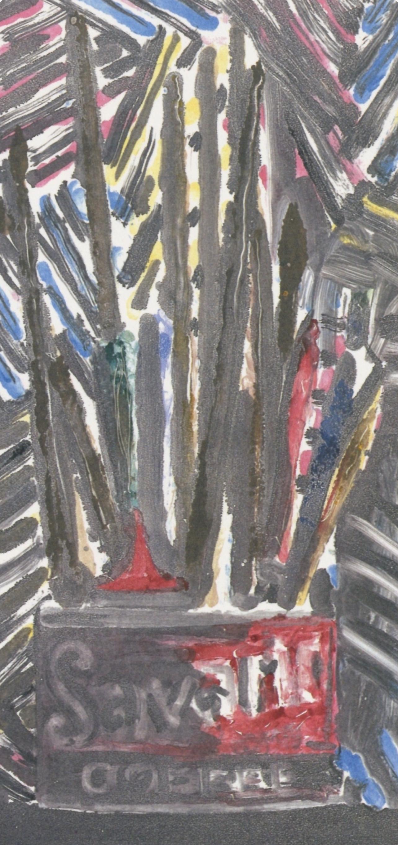 Jasper Johns, Composition, Jasper Johns, 17 Monotypes, Limited Edition Héliogravure