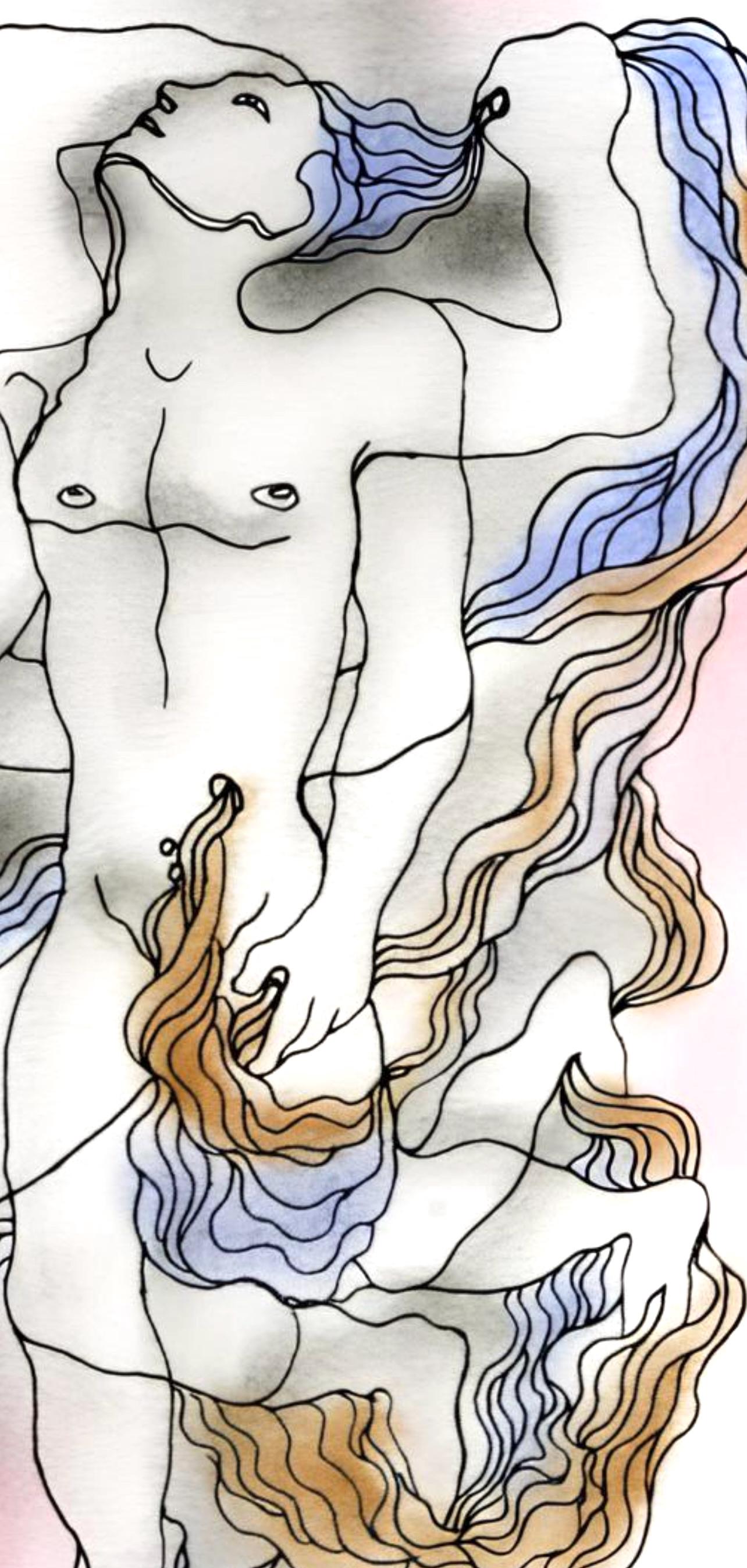 Jean Cocteau, Composition, Le Livre Blanc, Limited Edition Lithograph