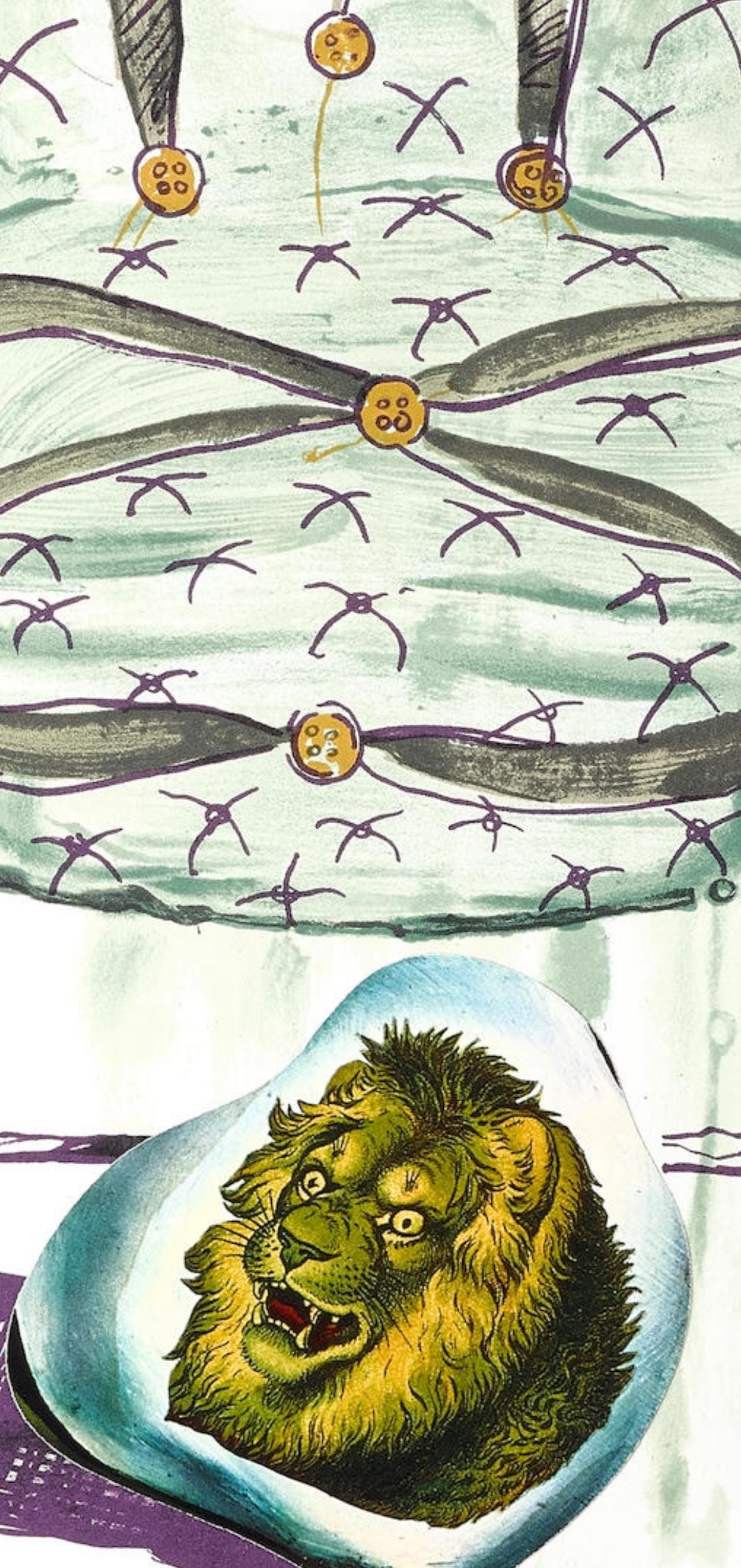 Salvador Dalí, Fauteuil à respirer pneumatique (M/L 822-831; Field 75-13), Imaginations et Objets du Futur, Limited Edition Lithograph
