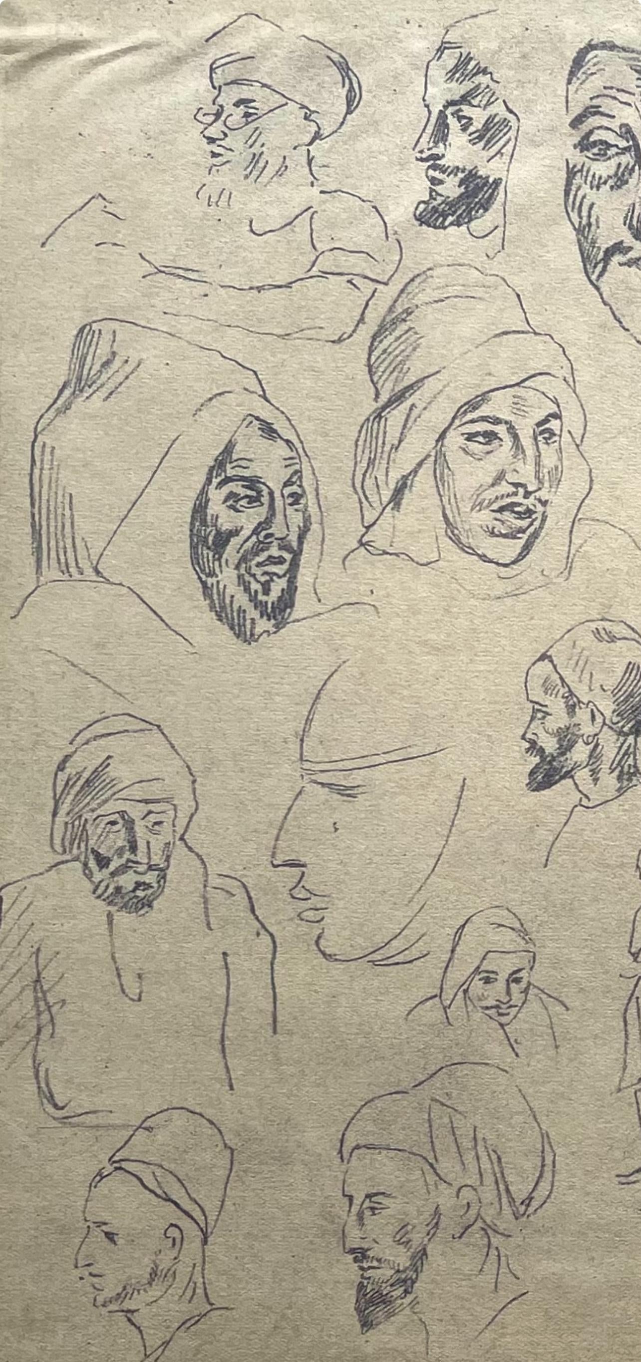 Eugène Delacroix, Composition, Trente et un Dessins et Aquarelles du Maroc, Limited Edition Lithograph