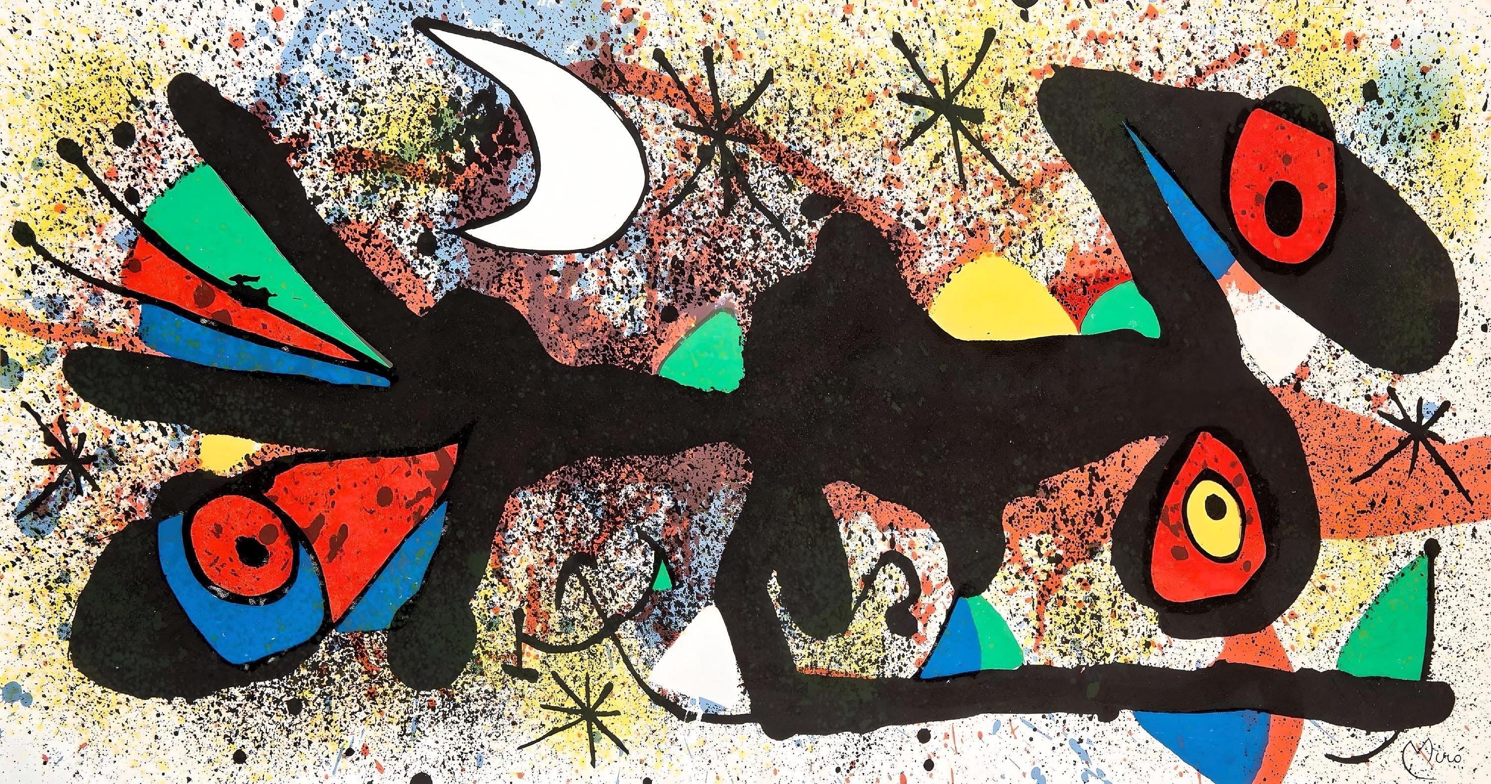 Joan Miró, Composition (Cramer 183; Mourlot 927), Limited Edition Lithograph