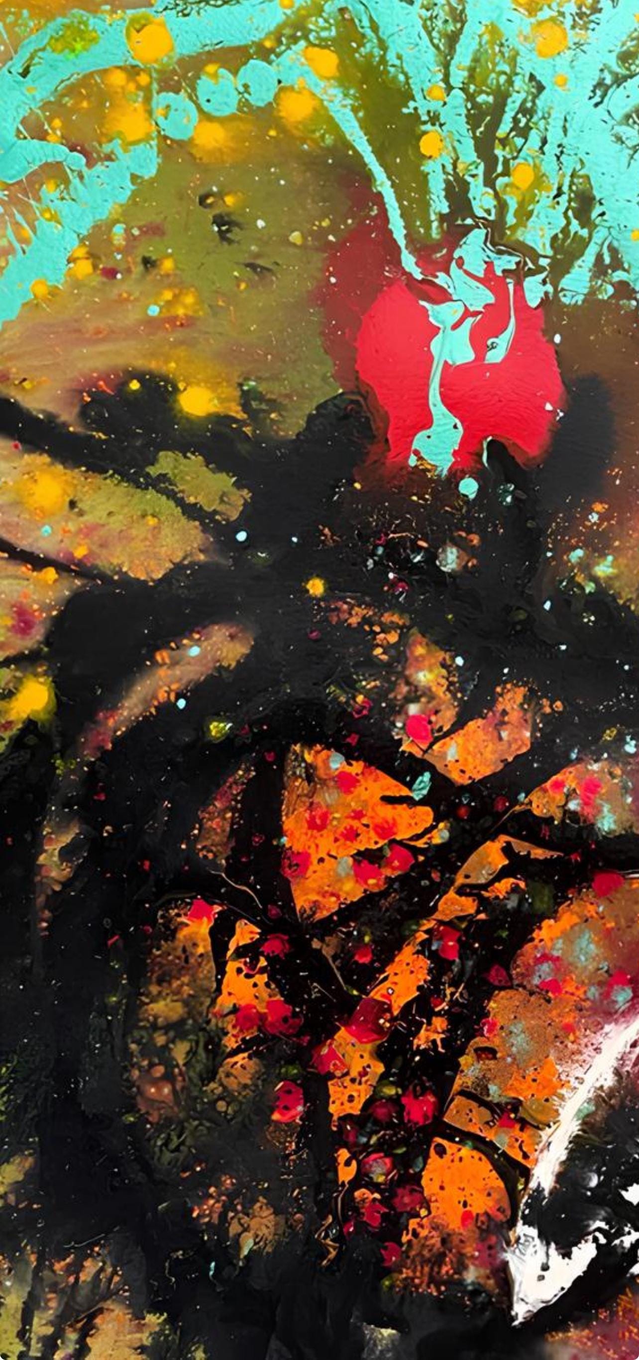 Dale Chihuly, Composition, Ikebana Series, Original Painting