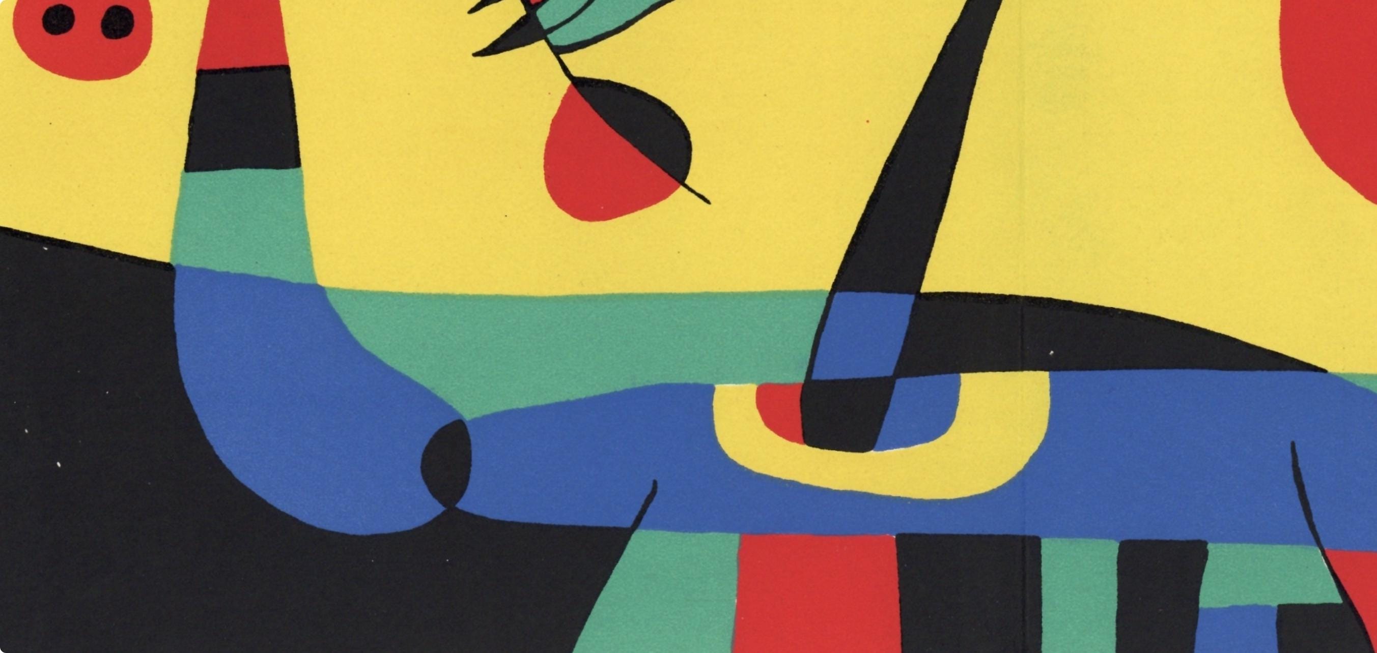 Joan Miró, Composition (Cramer 39), Joan Miró, Limited Edition Lithograph