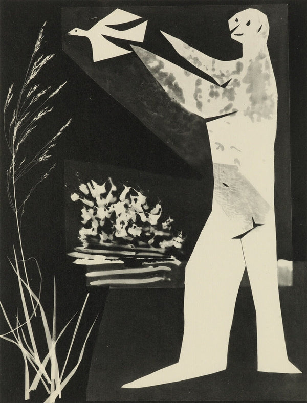 Pablo Picasso, Composition (Bloch 112; Kibbey 1466; Goeppert 115), Diurnes Découpages et Photographies, Limited Edition Phototype