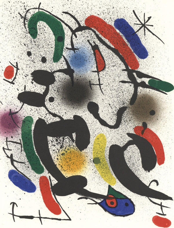 Joan Miró, Composition, (Cramer 160; Mourlot 862), Joan Miró Lithographs, Limited Edition Lithograph