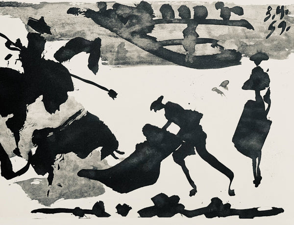 Pablo Picasso, Composition (Bloch 1276; Czwiklitzer 23), Toros y Toreros, Limited Edition Lithograph
