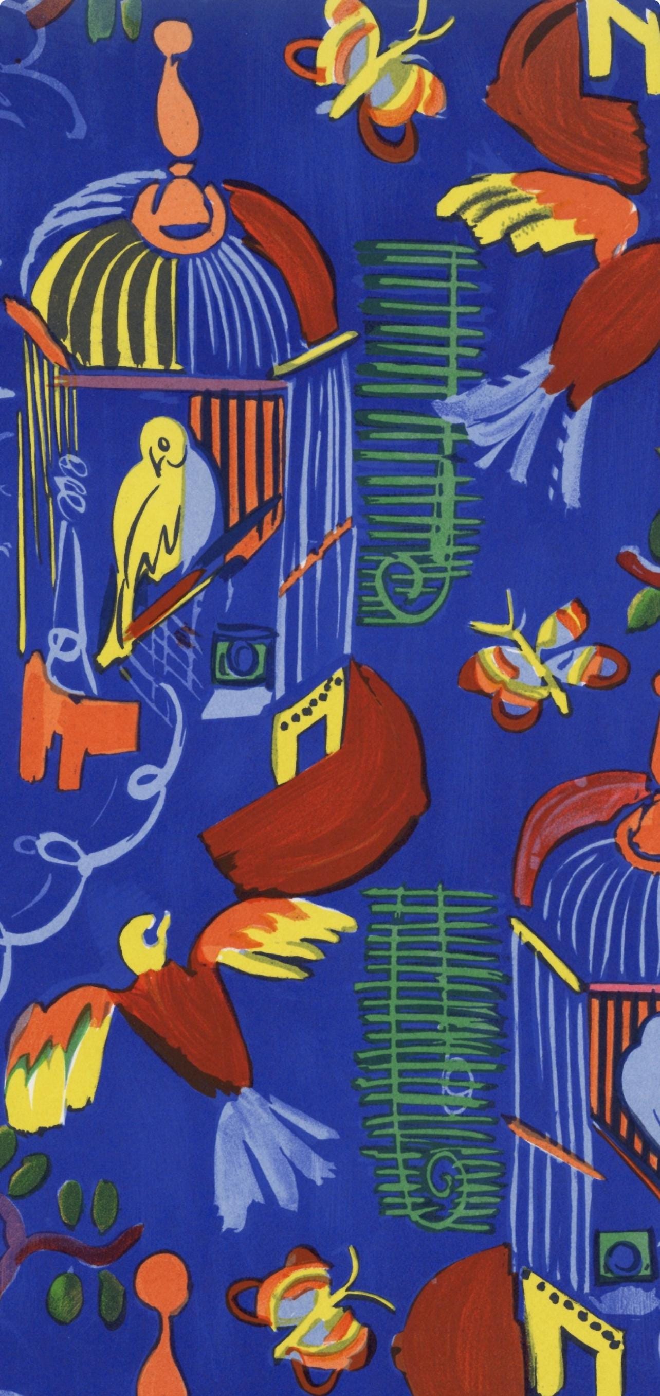 Raoul Dufy, Les Oiseaux, Lettre à mon peintre Raoul Dufy, Limited Edition Lithograph