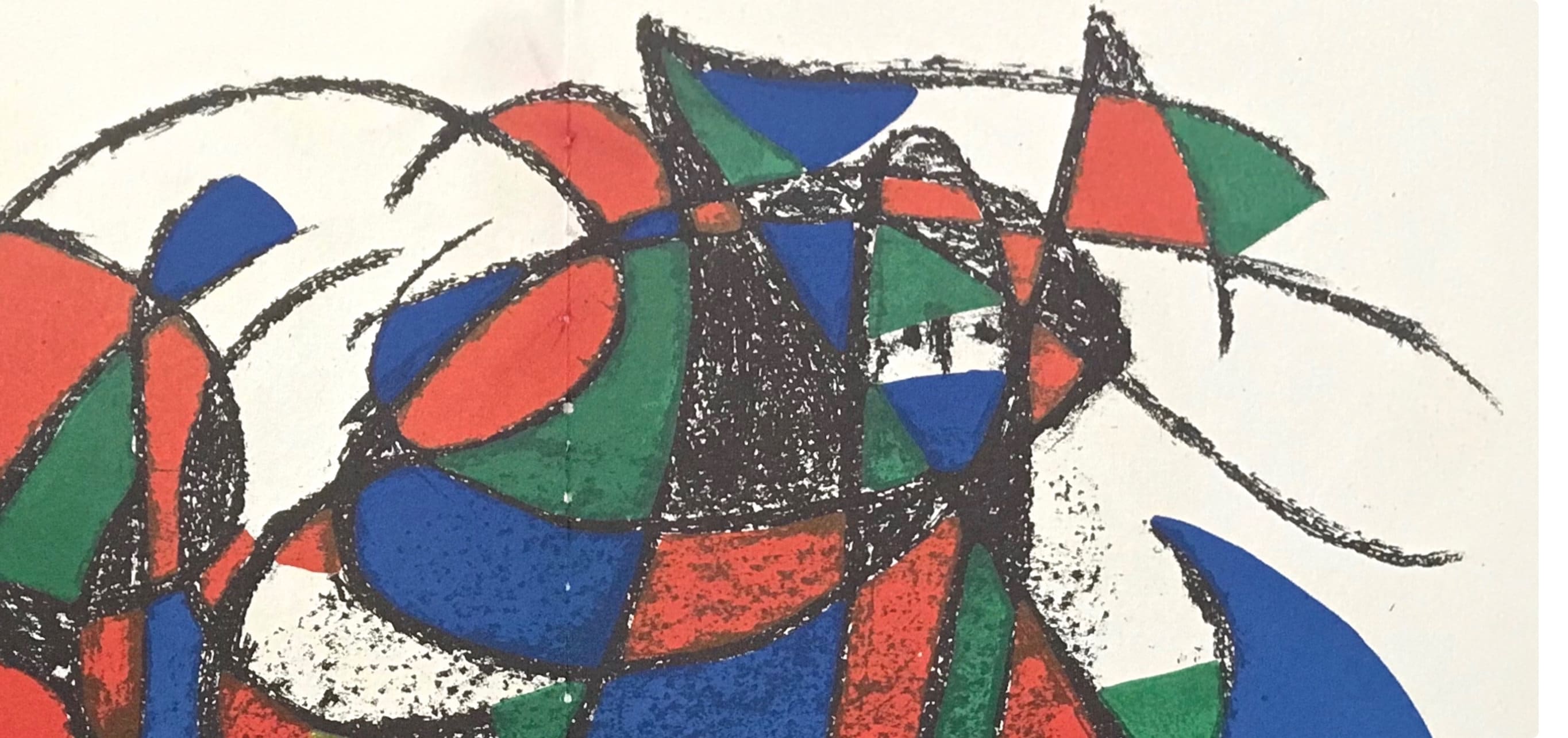 Joan Miró, Composition, (Cramer 198; Mourlot 1039), Joan Miró Lithographs, Limited Edition Lithograph