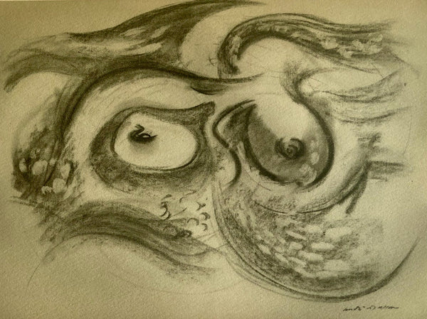 André Masson, Le sein et la vague, Masson Dessins, Limited Edition Lithograph