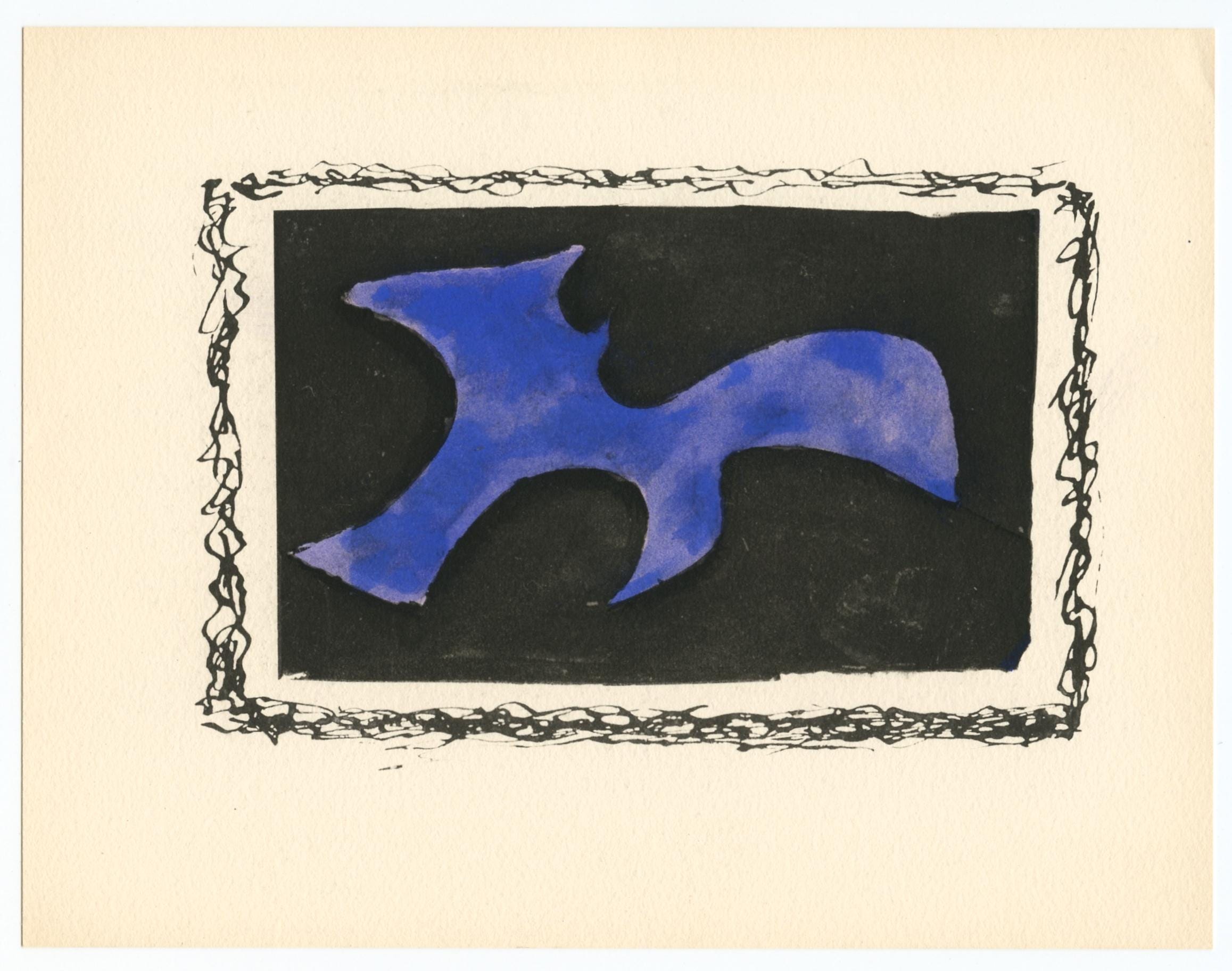 Georges Braque, Forme, Georges Braque le solitaire, XXe siècle, Limited Edition Lithograph