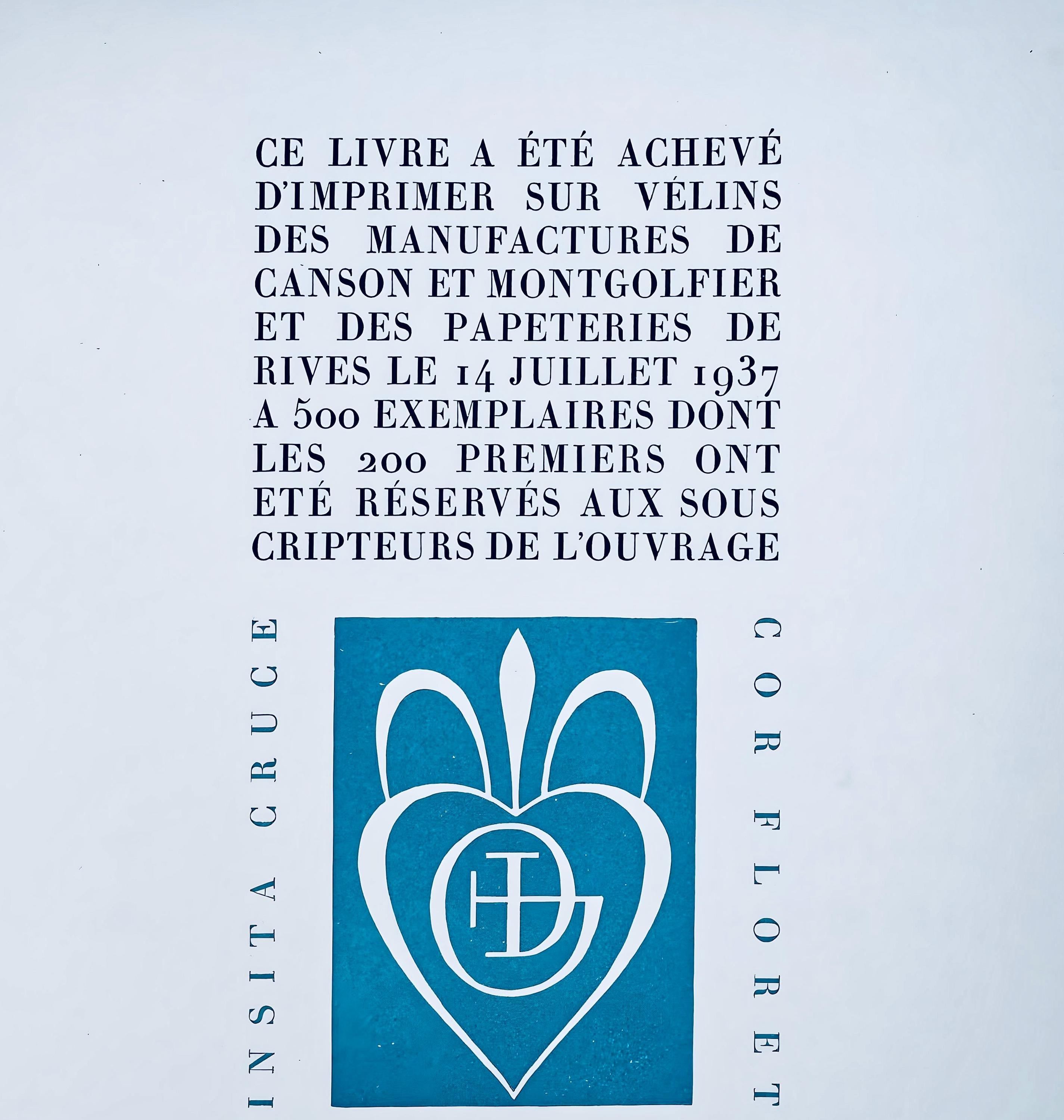 Henri Matisse, La Cité Notre Dame (Duthuit I.248), A La gloire à Paris, Limited Edition Etching