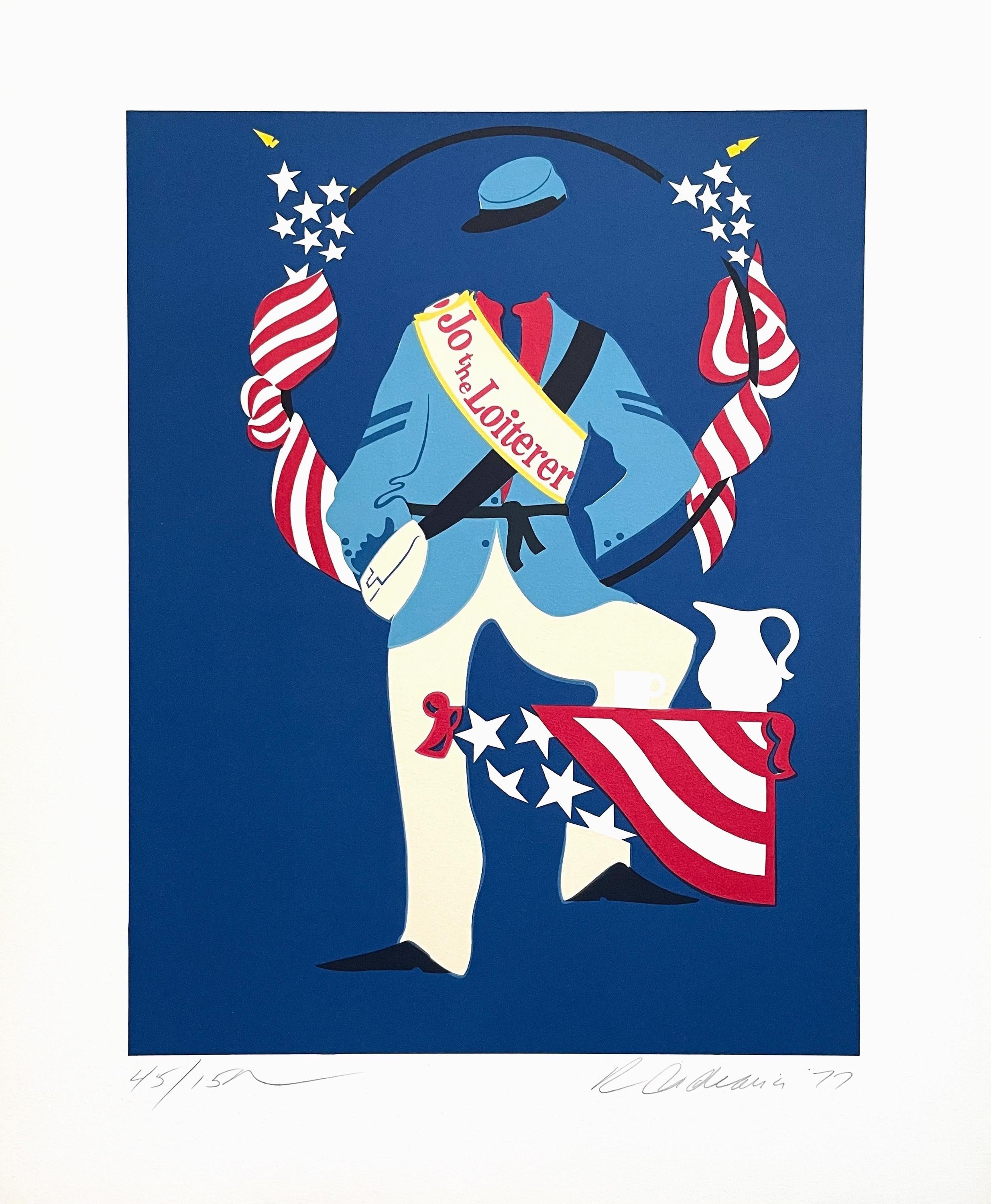 Robert Indiana, Jo the Loiterer (Sheehan 96-108), Mother of Us All, Limited Edition Silkscreen