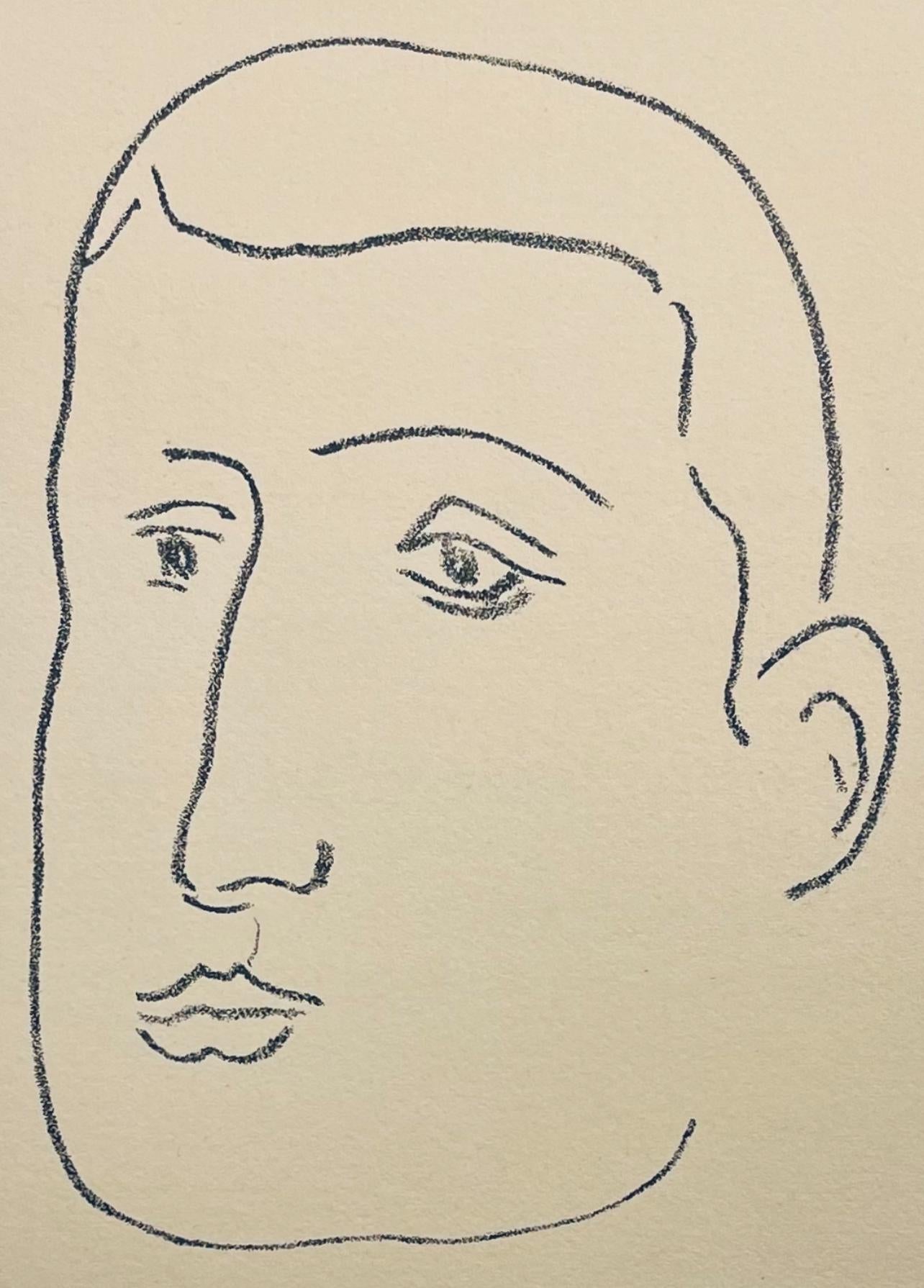 Henri Matisse, Composition (Duthuit 31), Apollinaire, Limited Edition Lithograph
