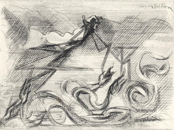 Jacques Villon, Composition, Alternance, Limited Edition Etching