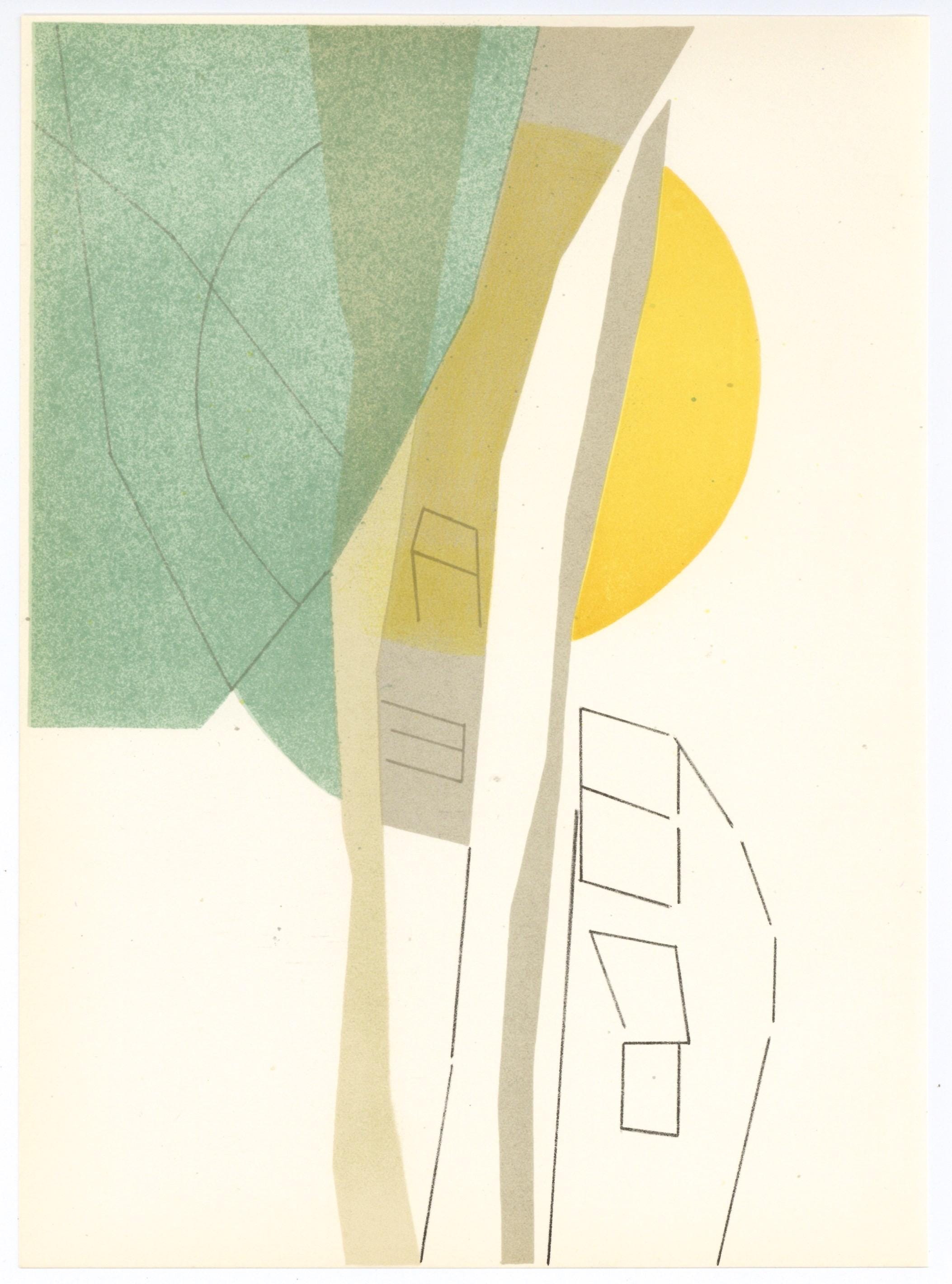 André Beaudin, Composition, André Beaudin, Verve: Revue Artistique, Limited Edition Lithograph