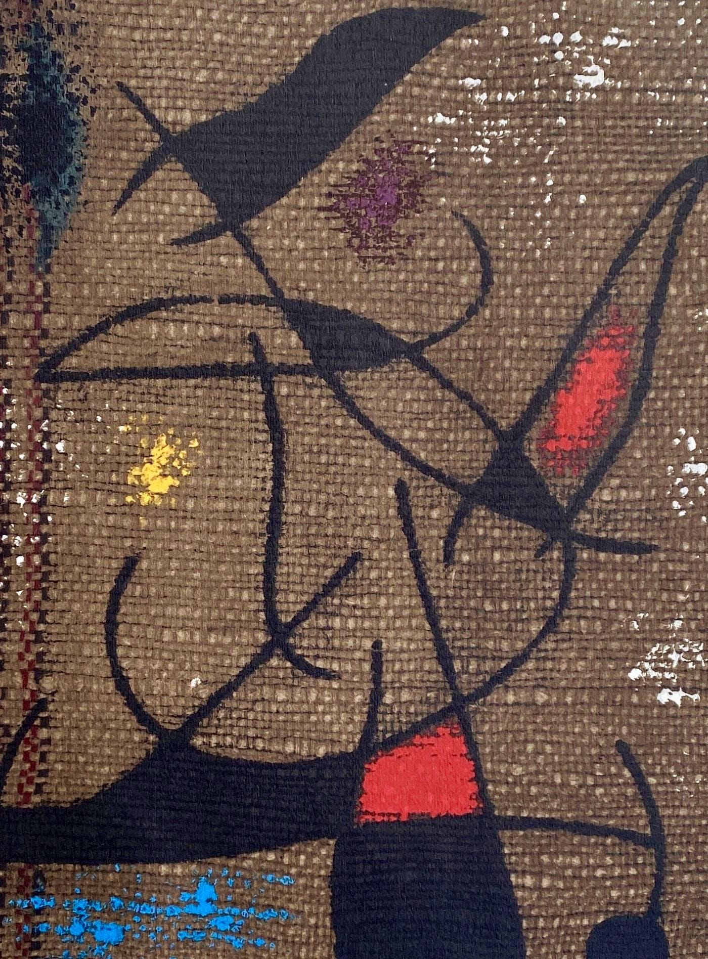 Joan Miró, Composition (Cramer 105), Femmes, Limited Edition Héliogravure