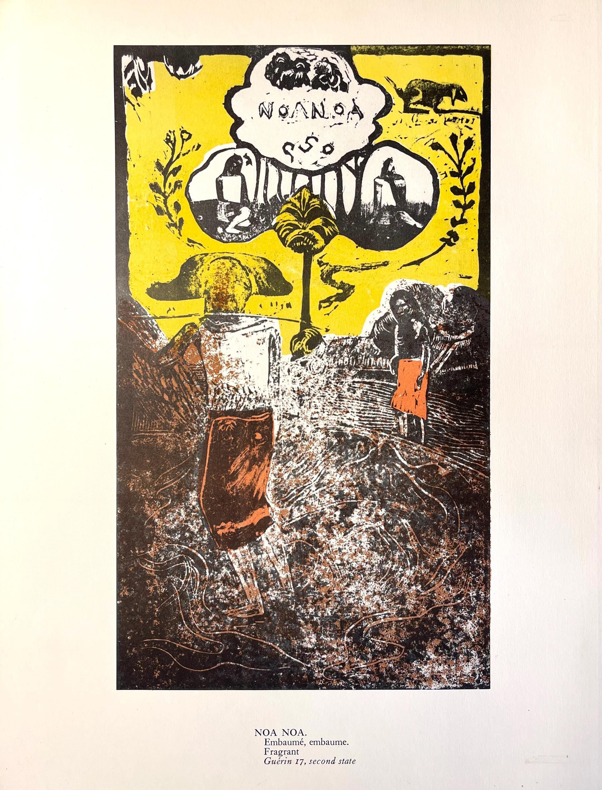 Paul Gauguin, Fragrant, Fragrant (Noa Noa), Limited Edition Woodcut