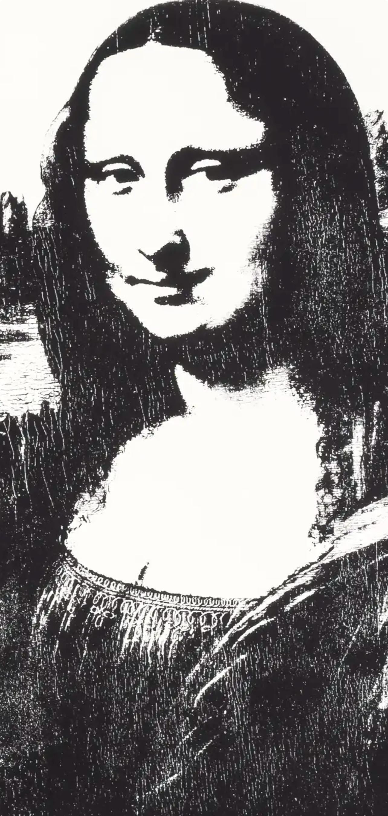 Andy Warhol, Mona Lisa (after Leonardo da Vinci), Official Limited Edition, Sunday B. Morning, Silkscreen