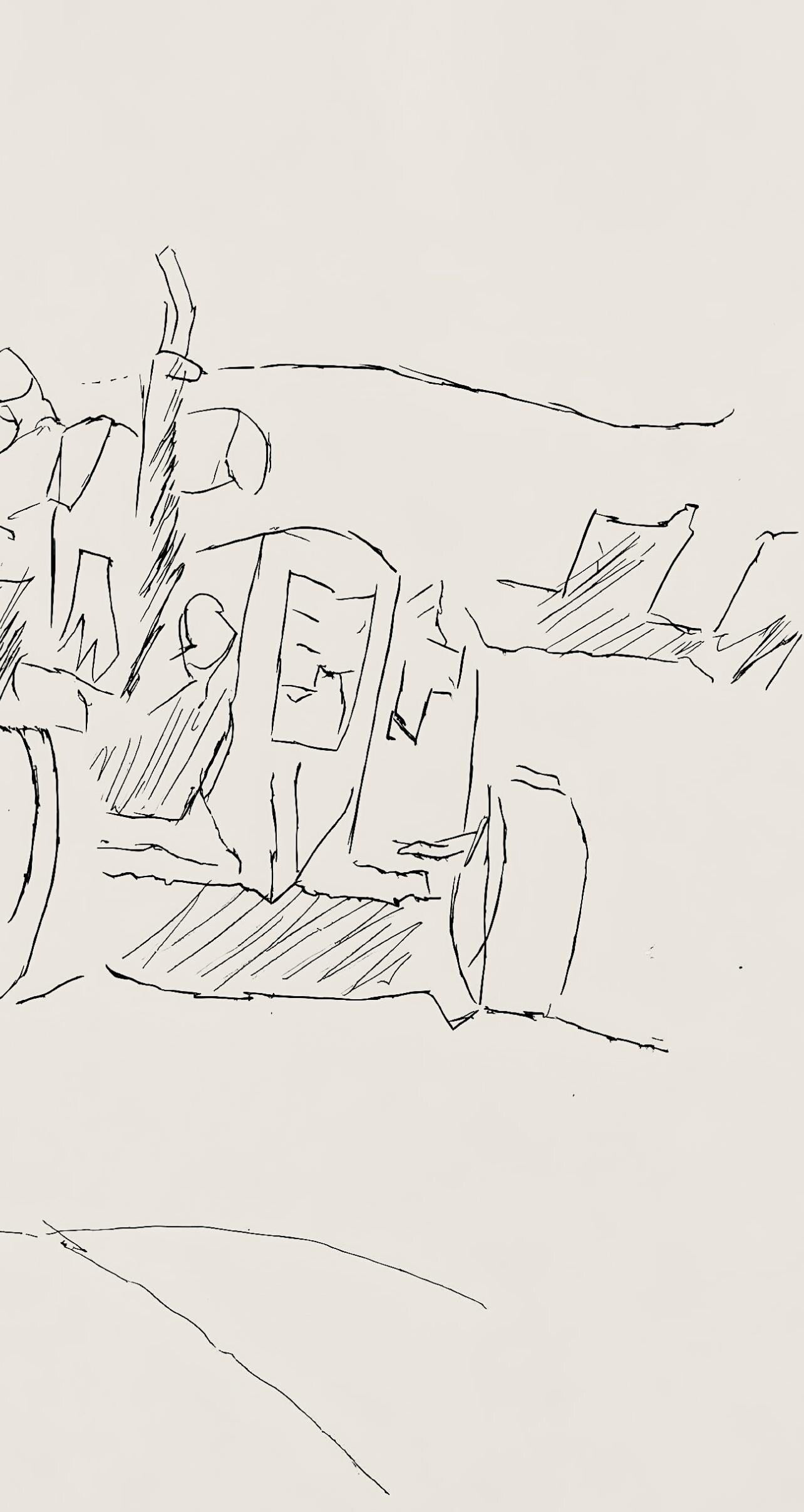 Jacques Villon, Composition (Ginestet/Pouillon 42-64), Hésiode, Les Travaux et les Jours, Limited Edition Etching