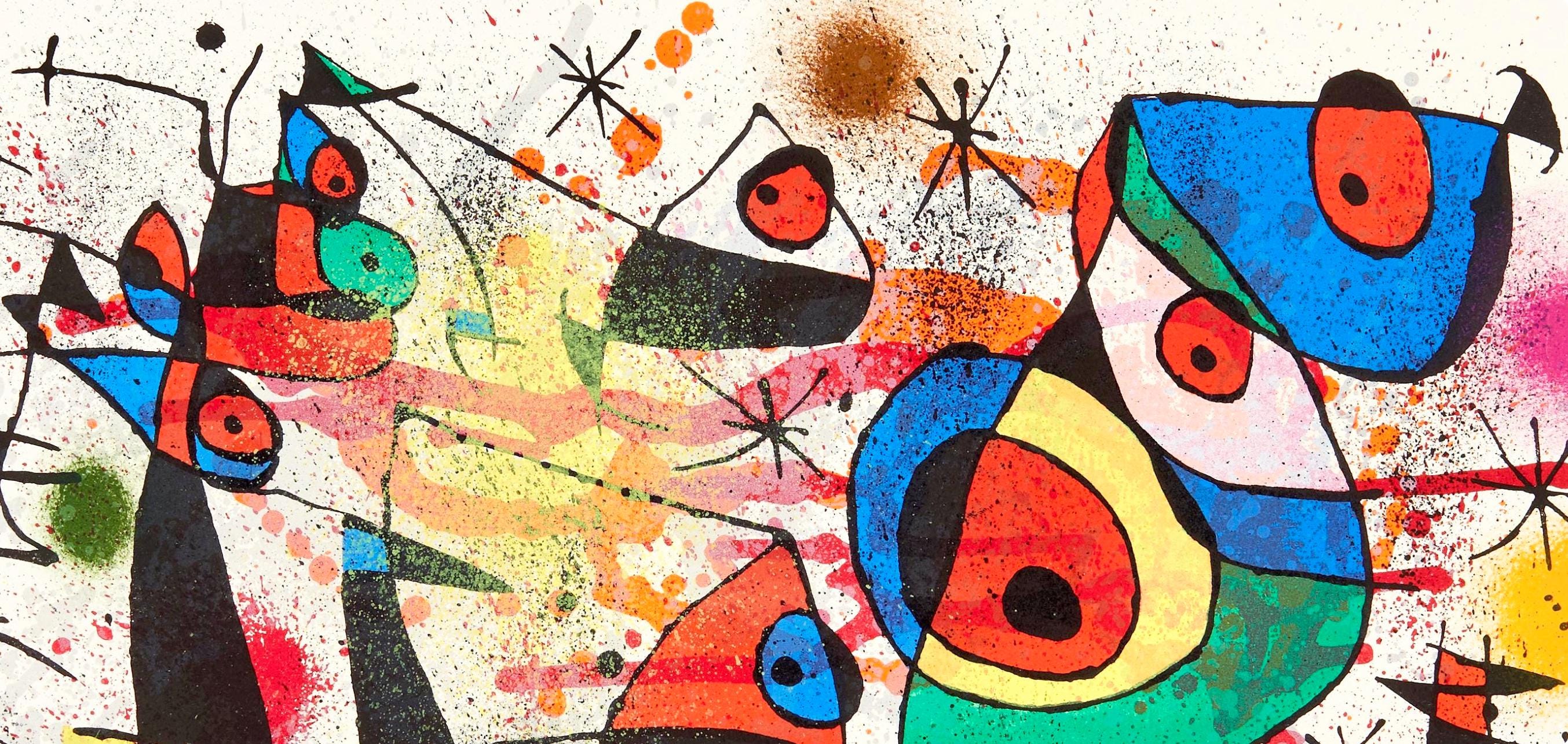 Joan Miró, Composition (Cramer 183; Mourlot 928), Limited Edition Lithograph