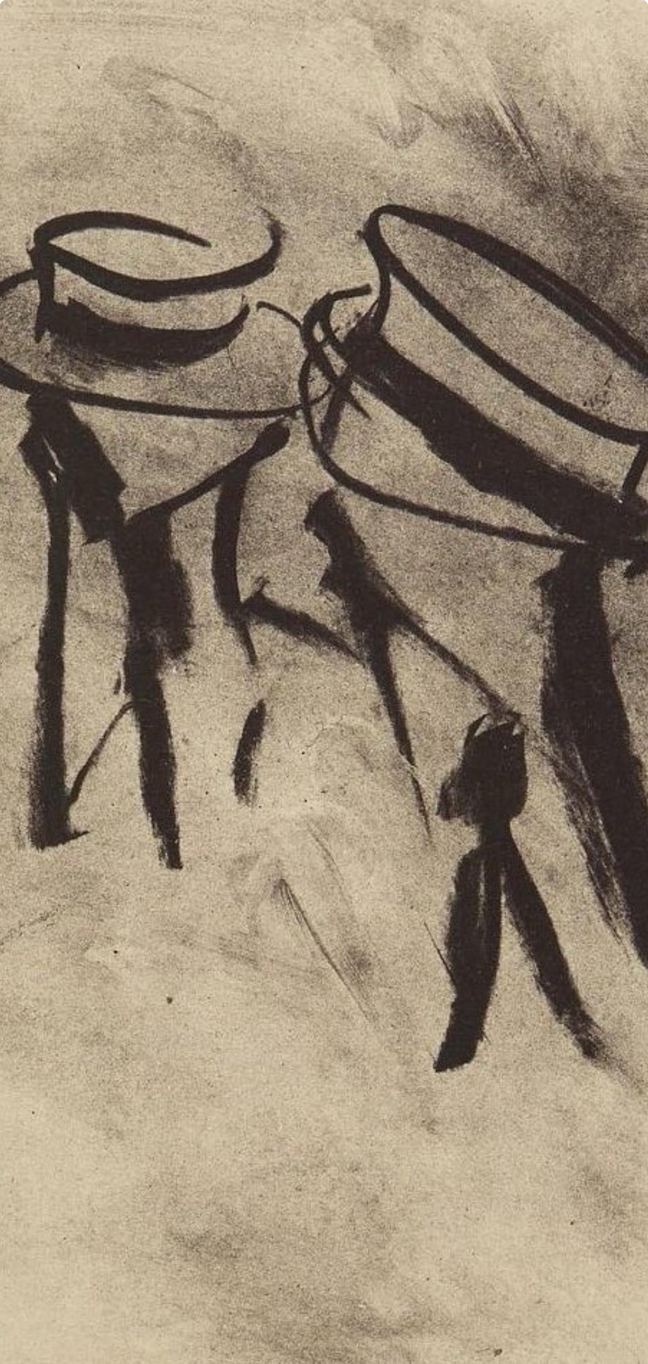 Willem de Kooning, Composition, Poems, Limited Edition Lithograph