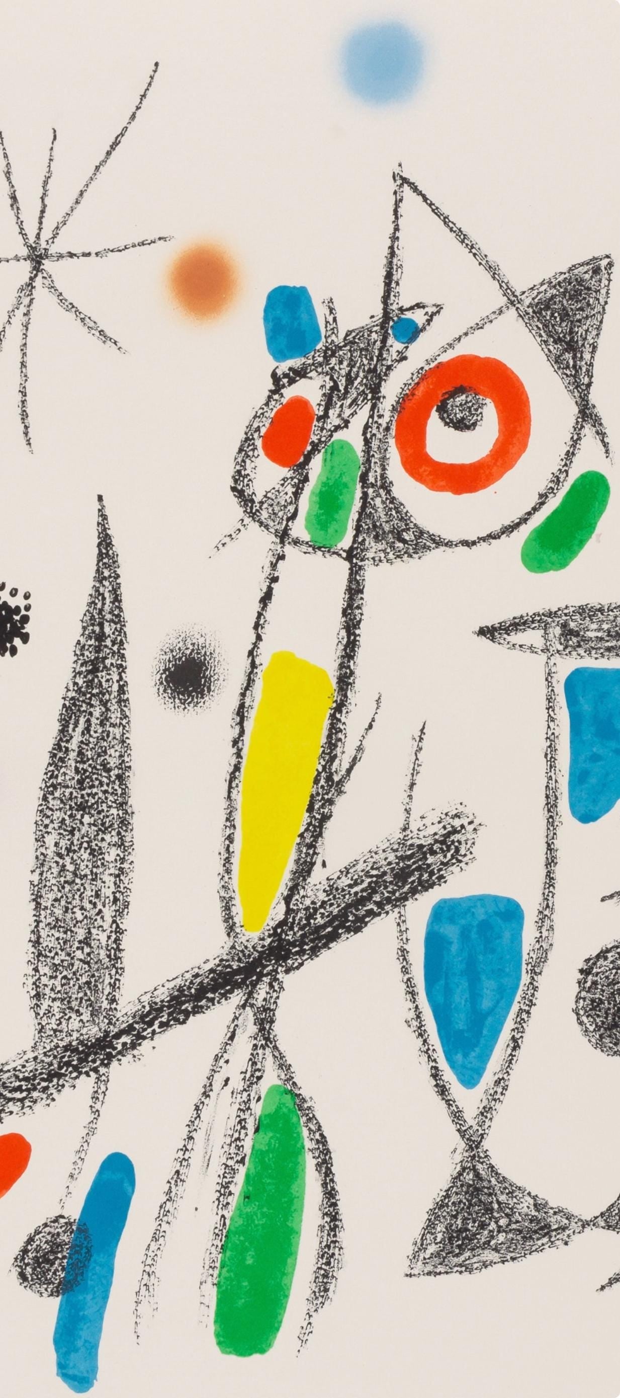 Joan Miró, Composition (Mourlot, 1051-1072), Maravillas con Variaciones acrósticas en el Jardín de Miró, Limited Edition Lithograph