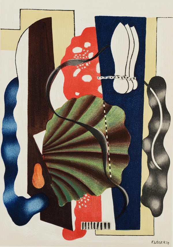 Fernand Léger, Composition, Derrière le miroir, Limited Edition Lithograph