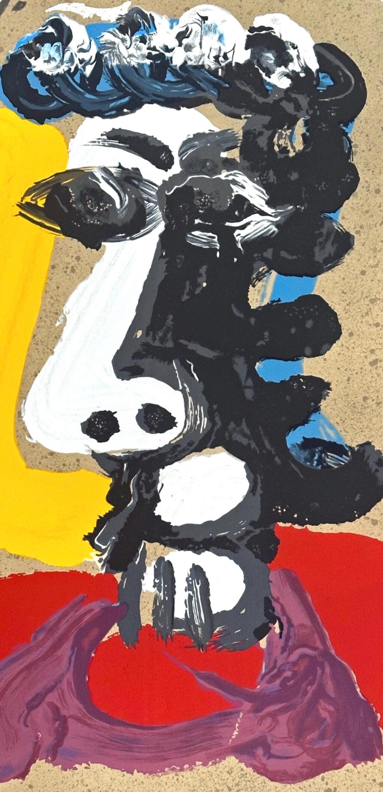 Pablo Picasso, Composition (Orozco 207-261), Vingt-Neuf Portraits Imaginaires, Limited Edition Lithograph