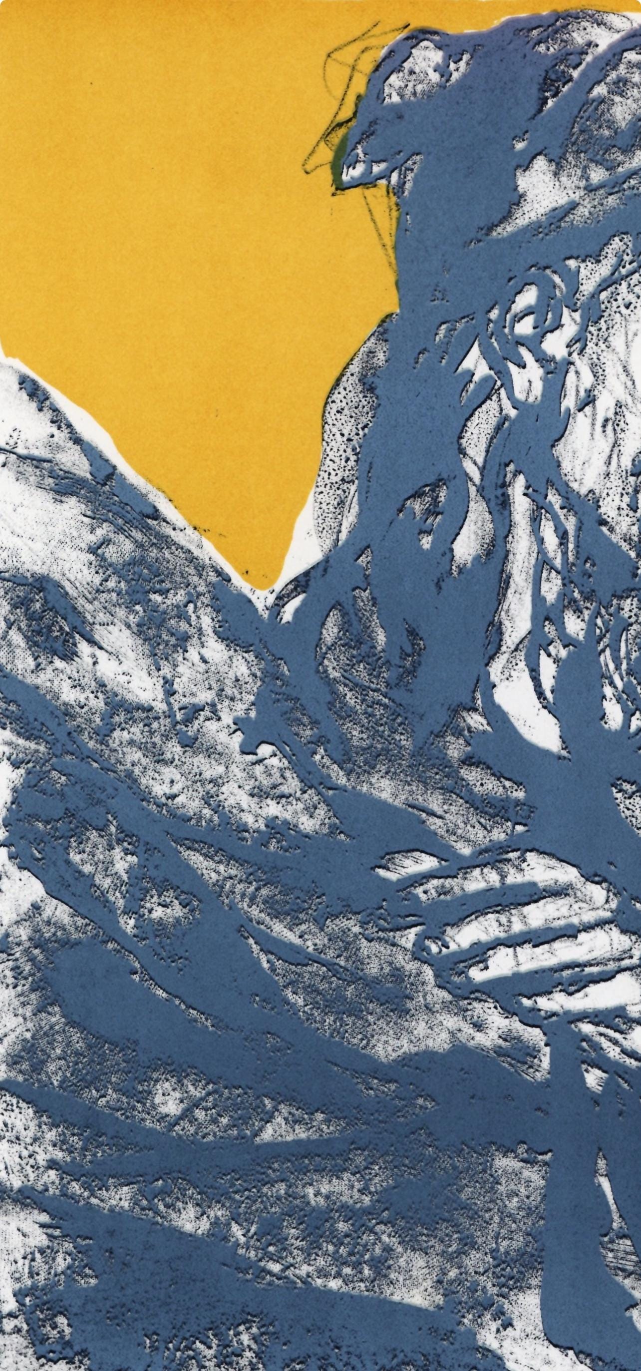 Walter Spitzer, Composition, L'Odyssée, Limited Edition Lithograph