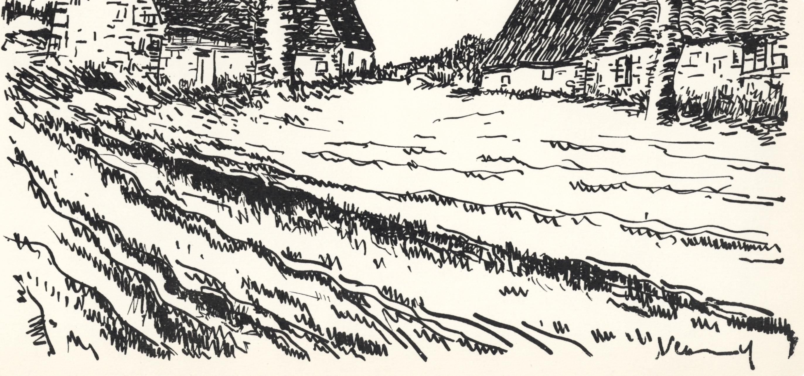 Maurice de Vlaminck, Les Challonges, Limited Edition Lithograph