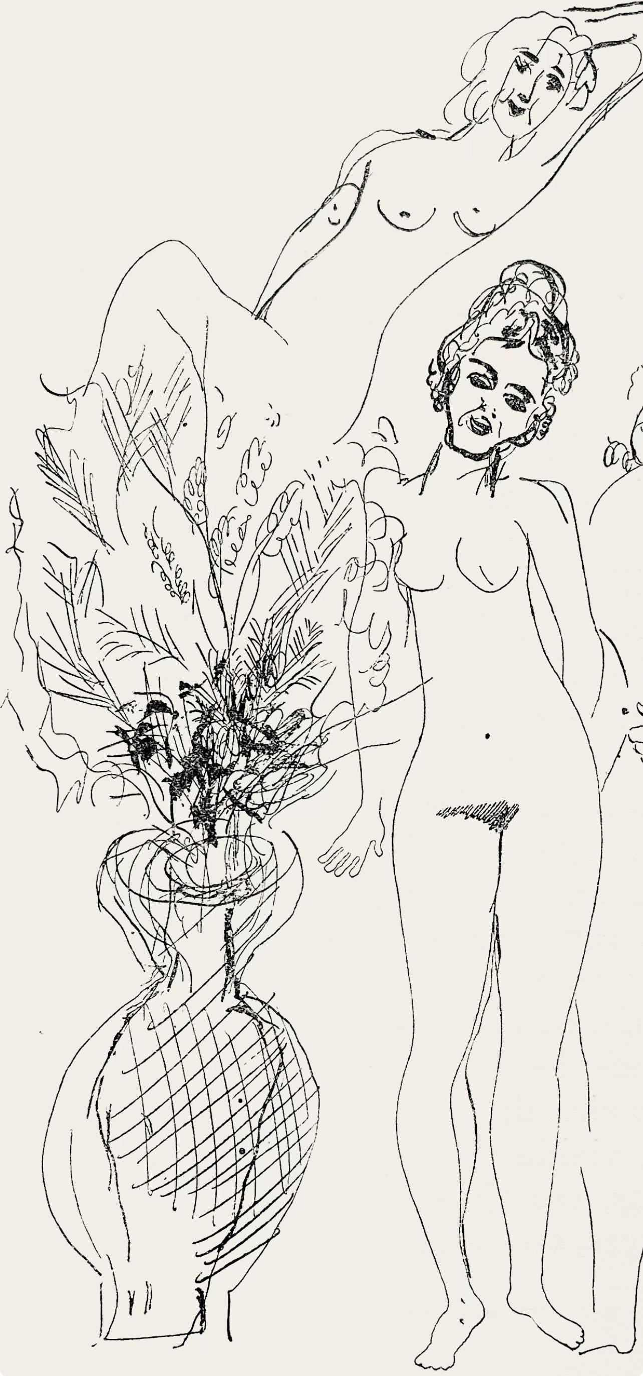 Marc Chagall, Composition, Suite Provinciale avec 92 dessins inédits de Marc Chagall, Limited Edition Lithograph
