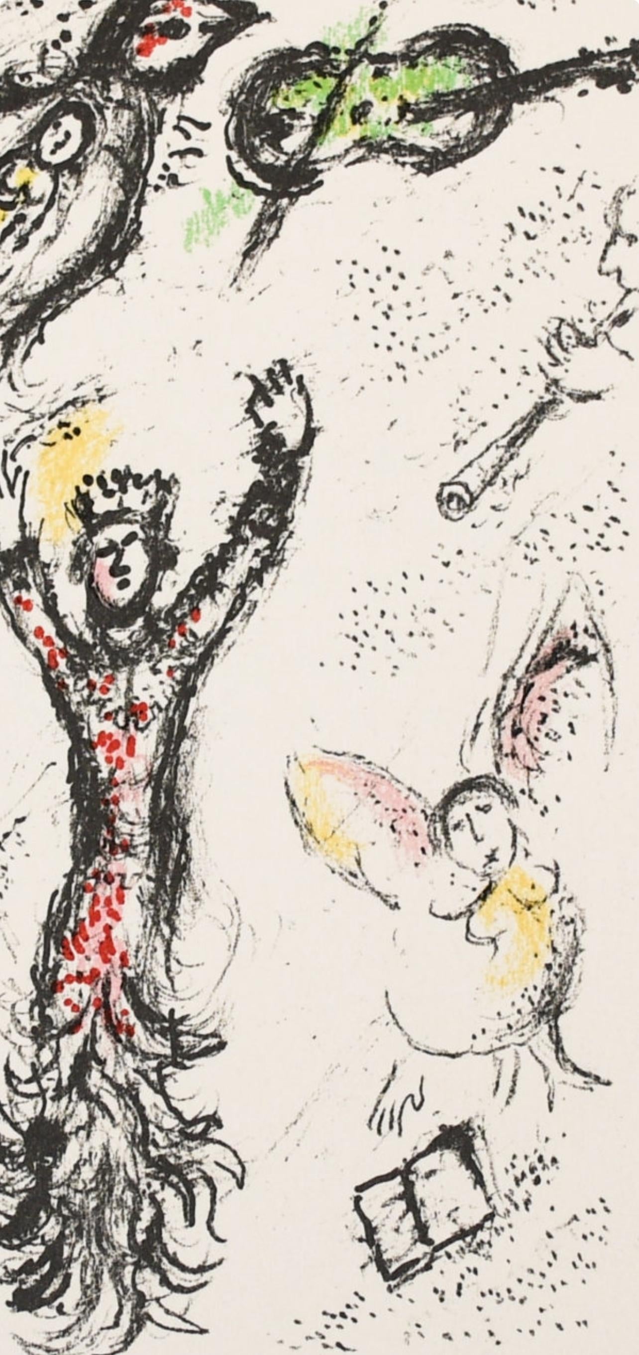 Marc Chagall, Composition (Mourlot 668-677), La Féerie et Le Royaume, Limited Edition Lithograph