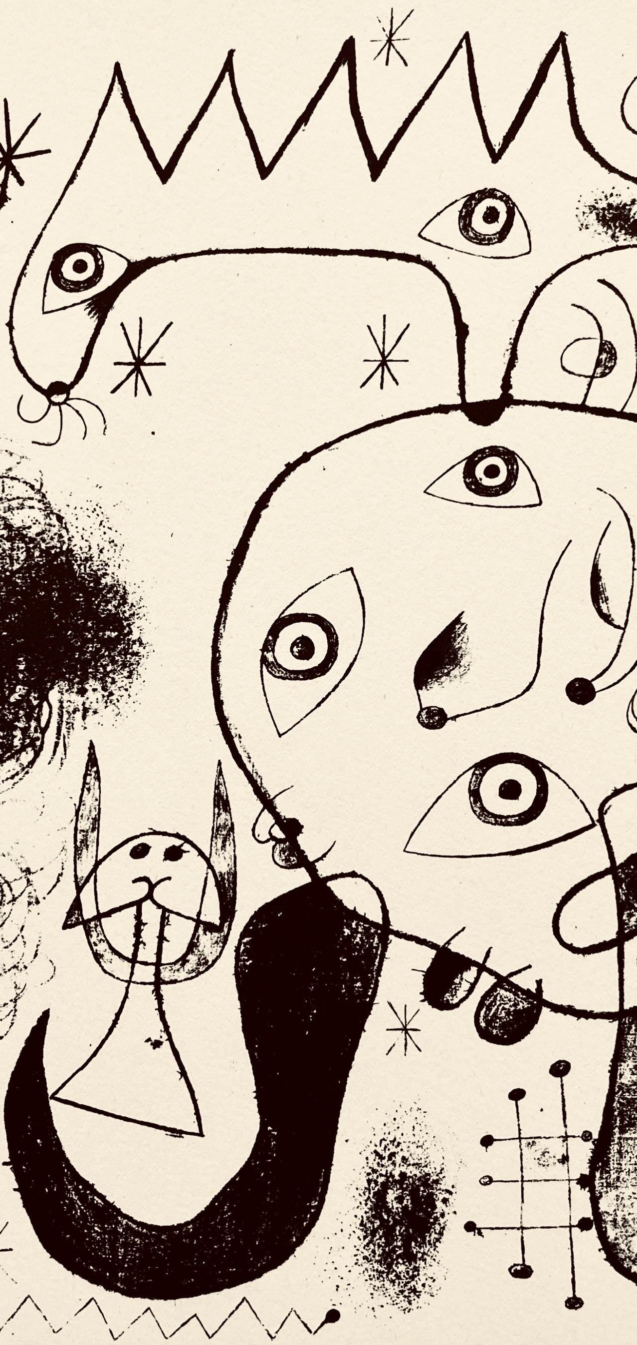 Joan Miró, Composition, The Prints of Joan Miro, Limited Edition Etching