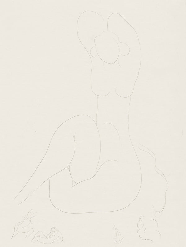 Henri Matisse, Composition, Poésies, Limited Edition Lithograph