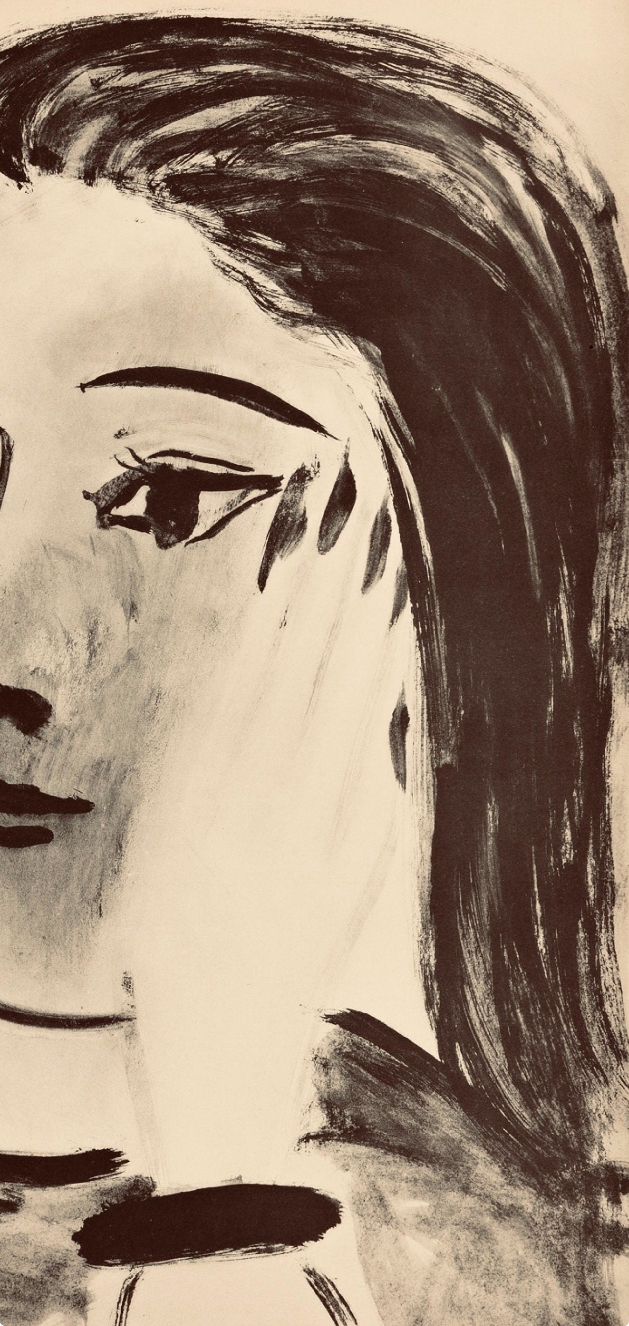 Pablo Picasso, Composition, Carnet de dessins de Picasso, Cahiers d’Art, Limited Edition Lithograph